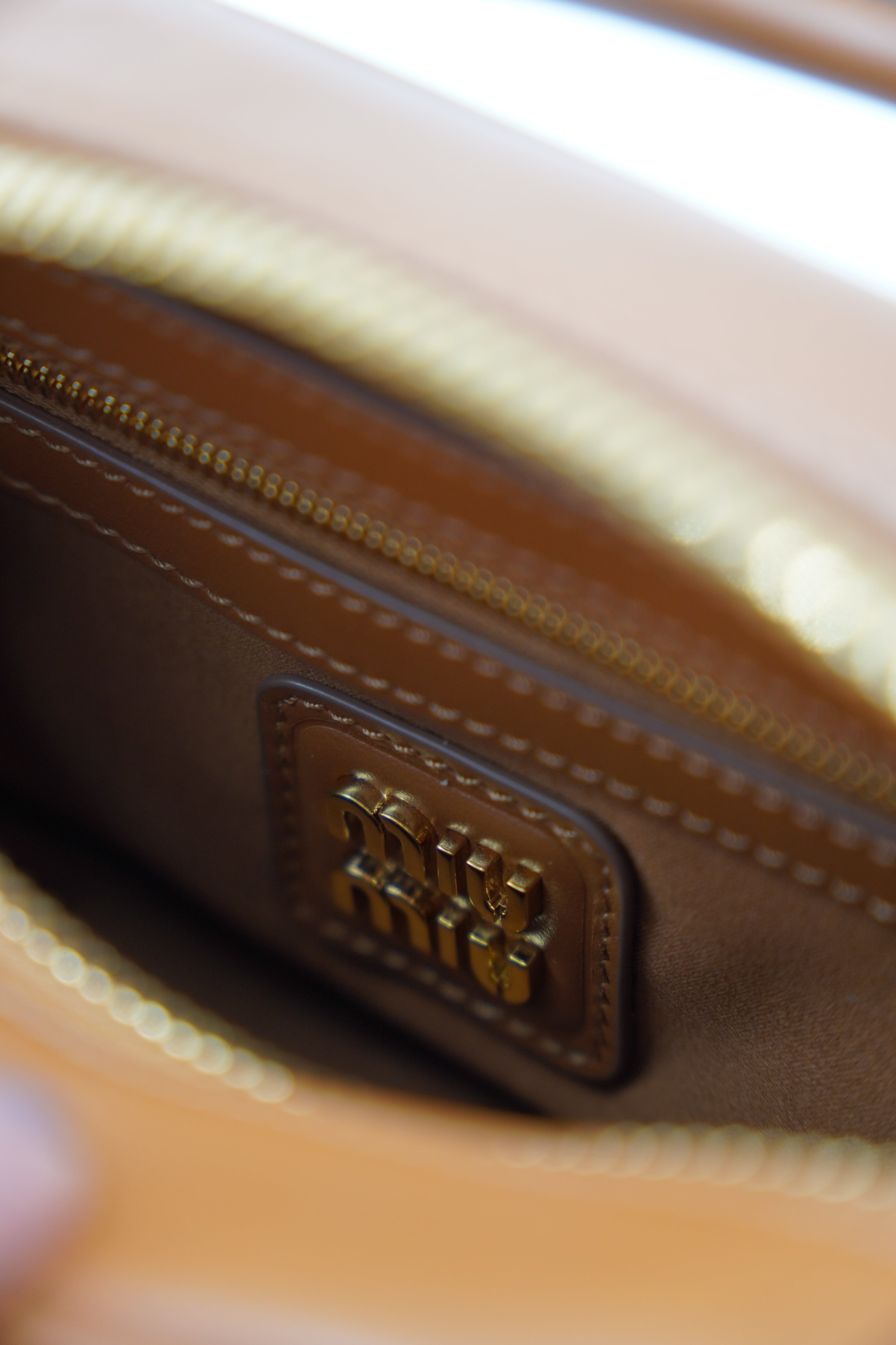 Miu Miu Borsa Arcadie Cognac Regular