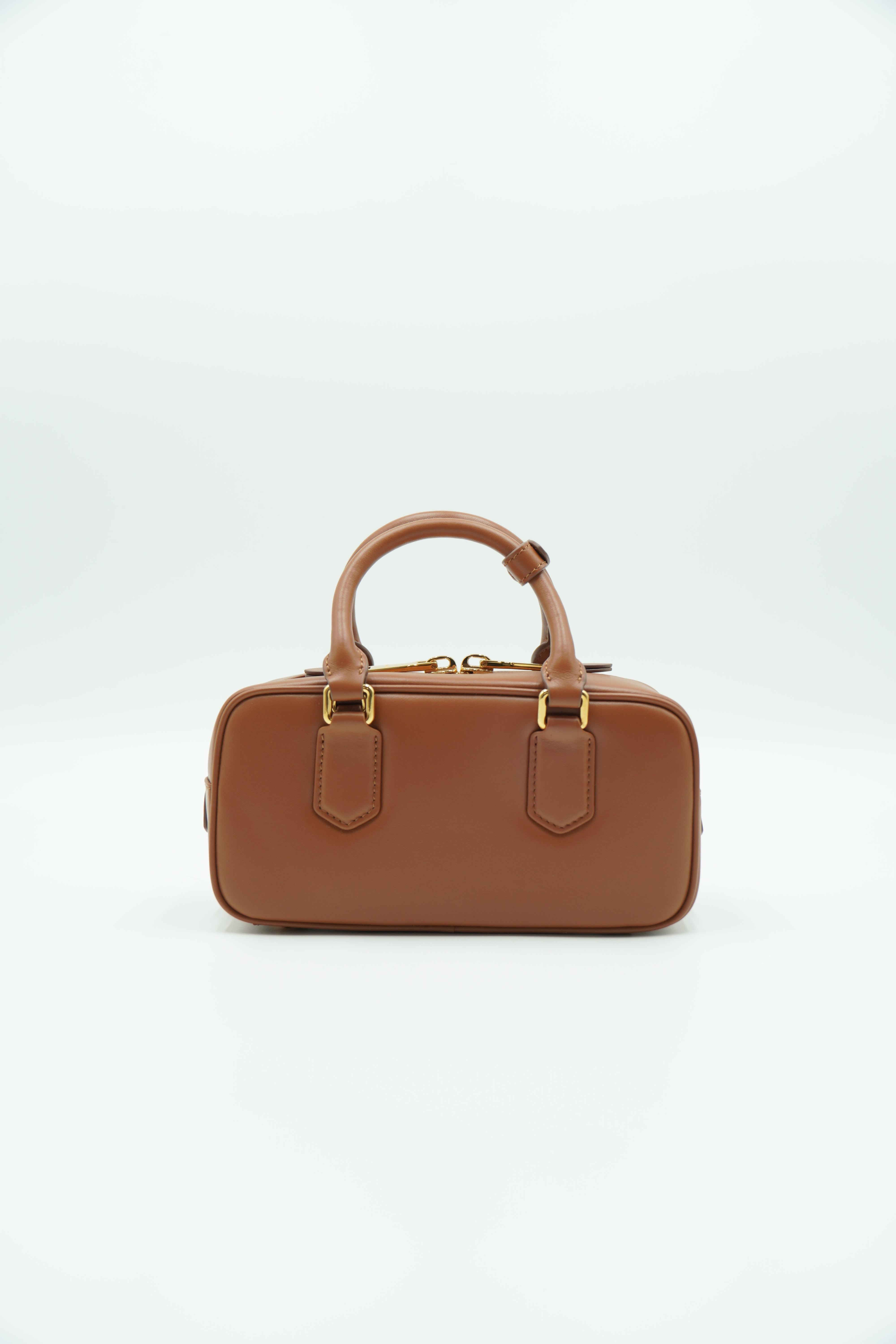 Miu Miu Arcadie Bolso Grande Coñac