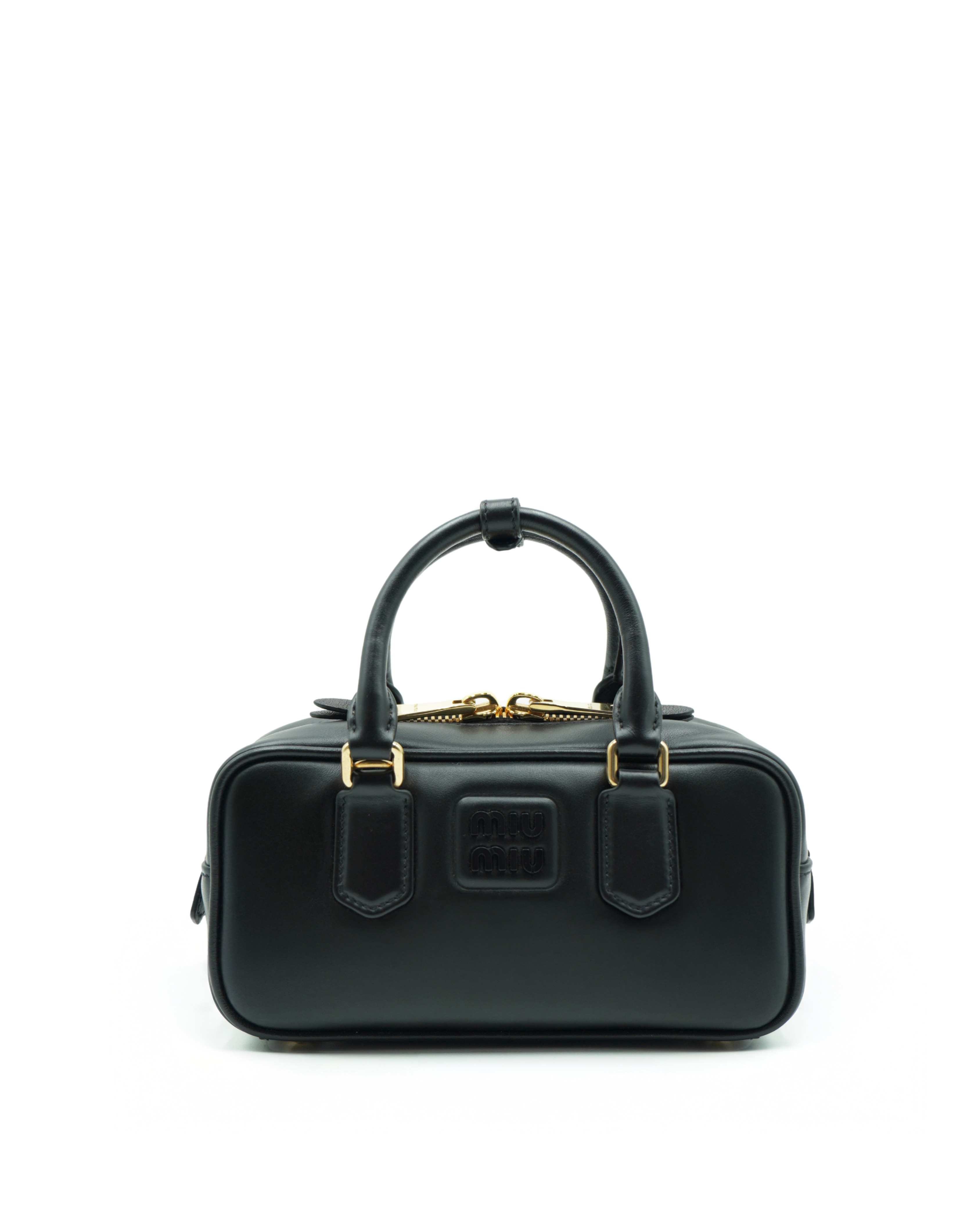 Miu Miu Arcadie Bolso Grande Coñac