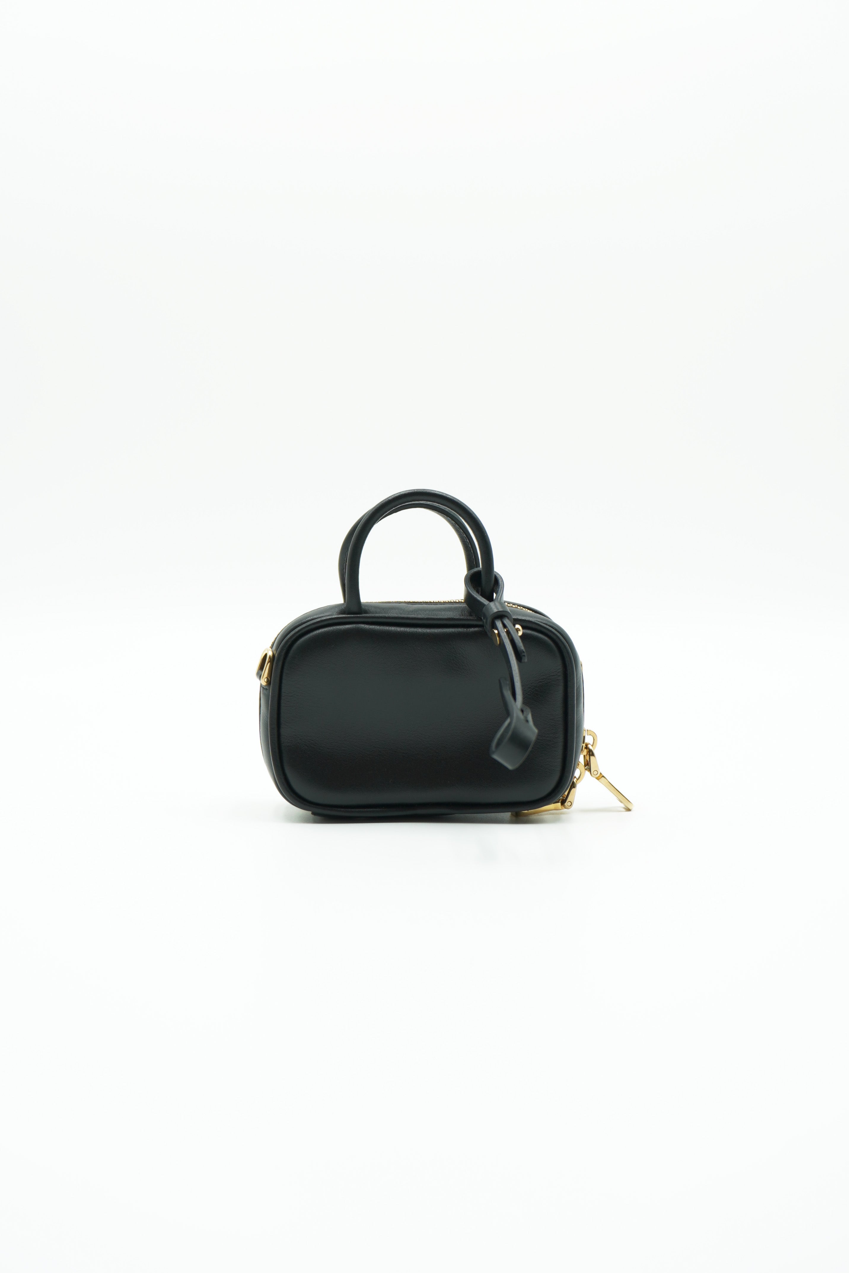 Bolso Miu Miu Micro Beau de piel negra