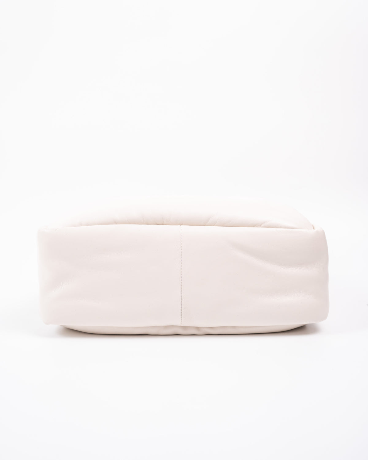 Prada Borsa Prada Soft Medium Pelle Nappa Imbottita Bianca interno usata autentica - Aurea Luxury Lab