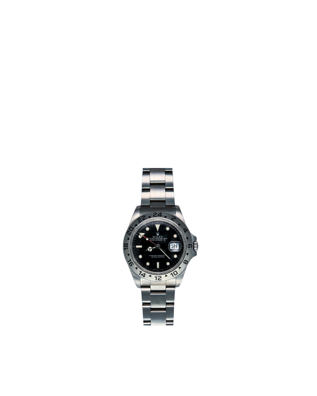 Montre Rolex Explorer II 16570 acier cadran noir — Pre-owned