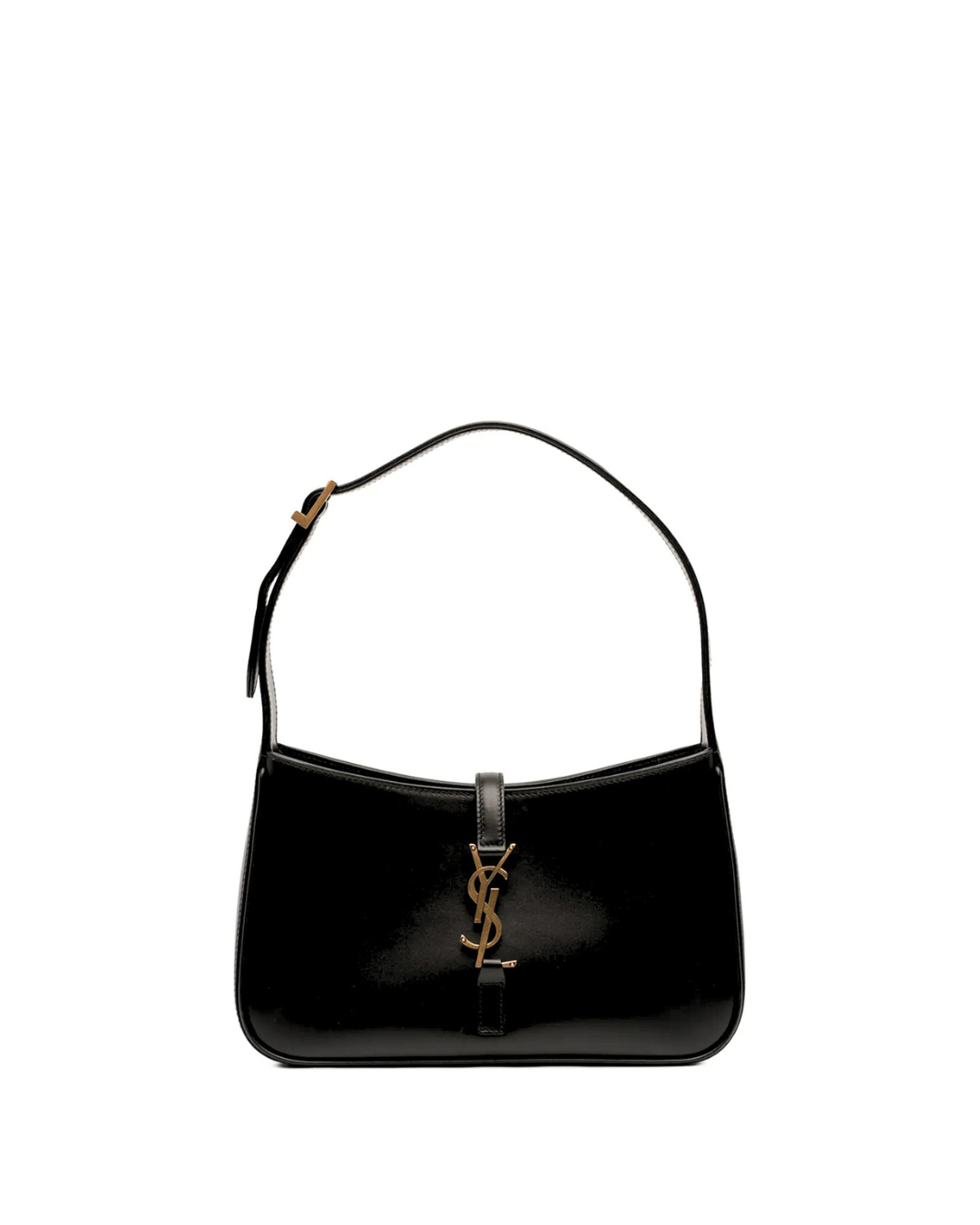 Saint Laurent Borsa Le 5 À 7 Pelle Liscia Nera - Usato Autentico