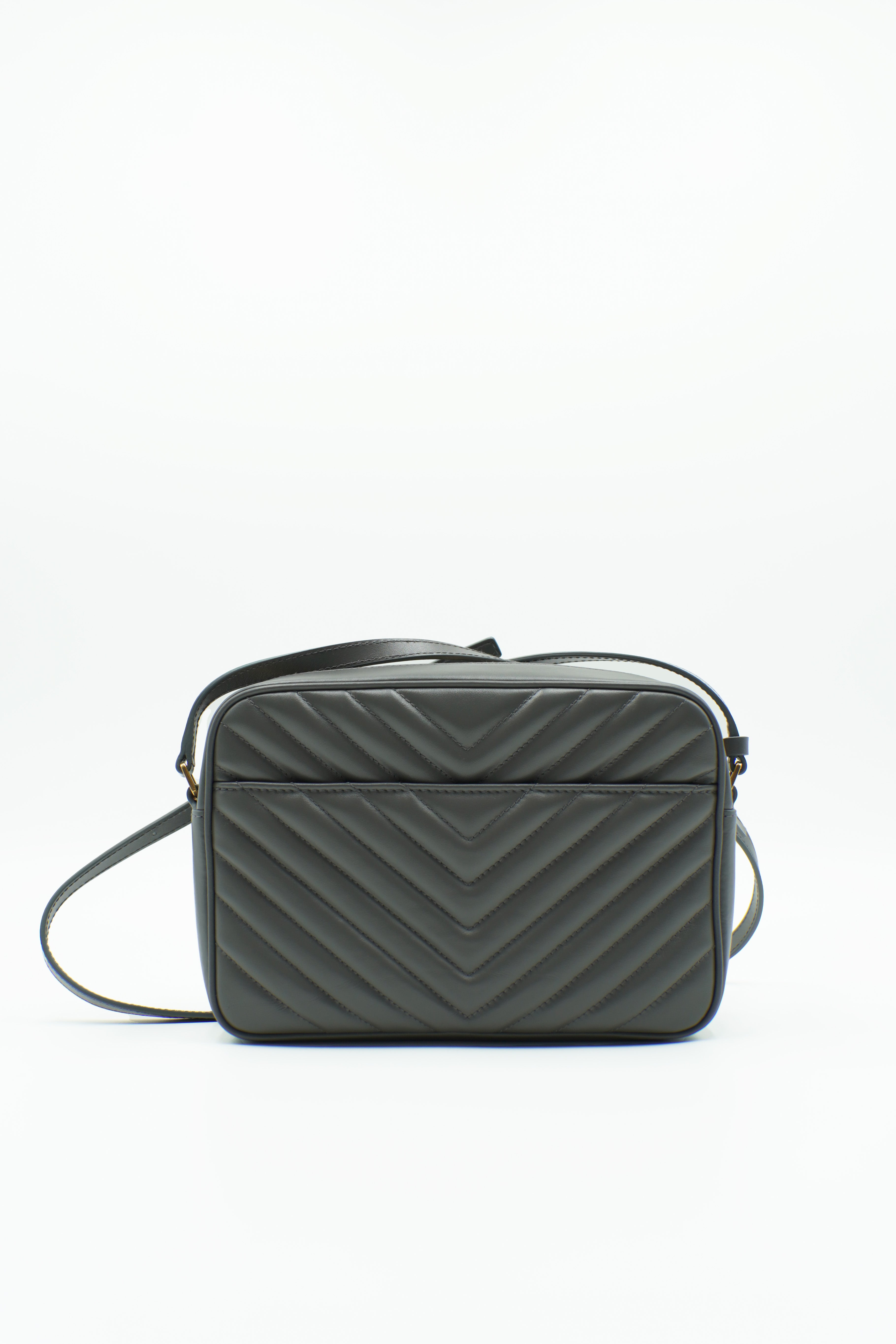 Sain Laurent Borsa Camera Bag Lou Grigio