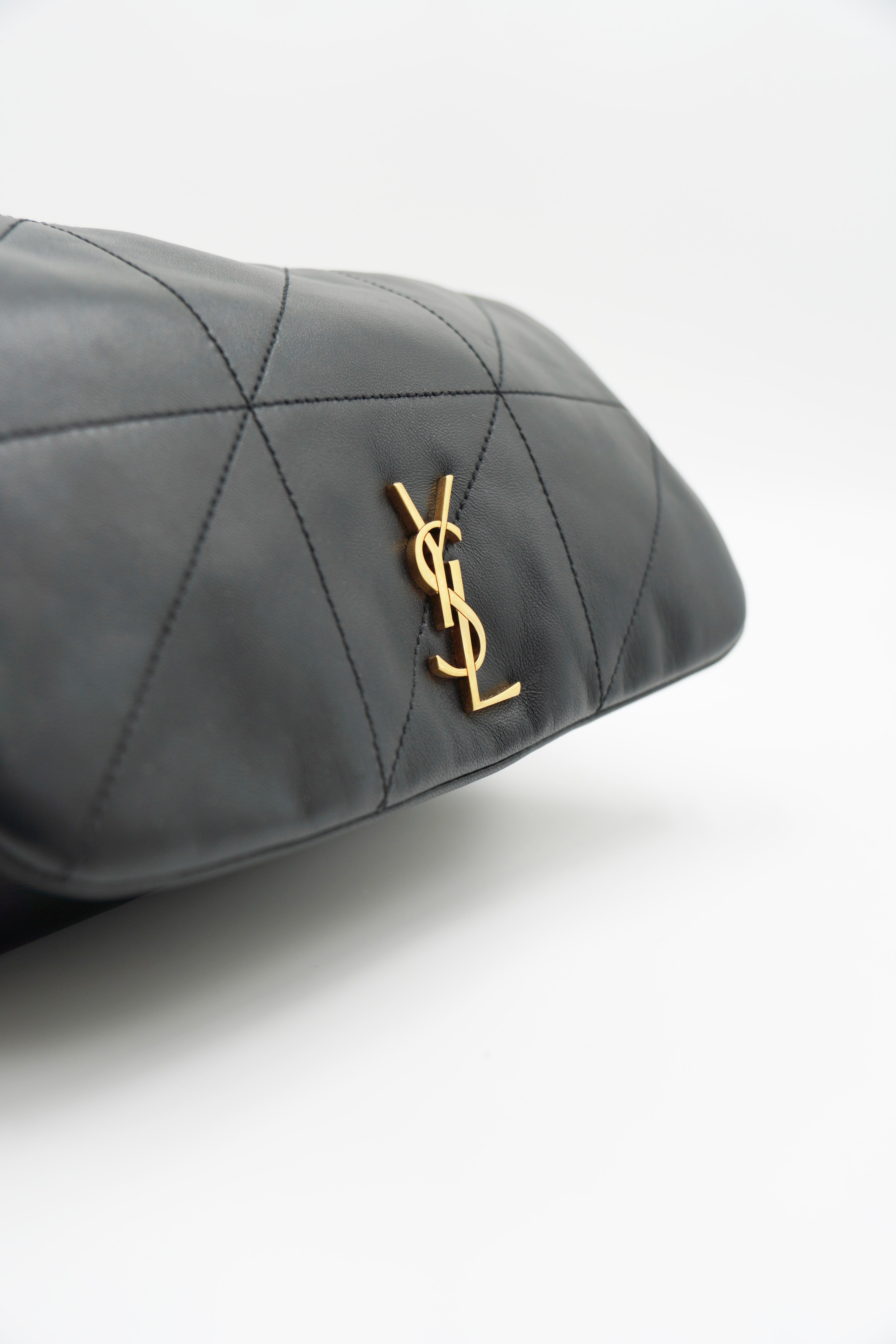 Saint Laurent Borsa Tracolla Jamie 4.0 Pelle Agnello Nera preloved luxury certificata - Aurea Luxury Lab