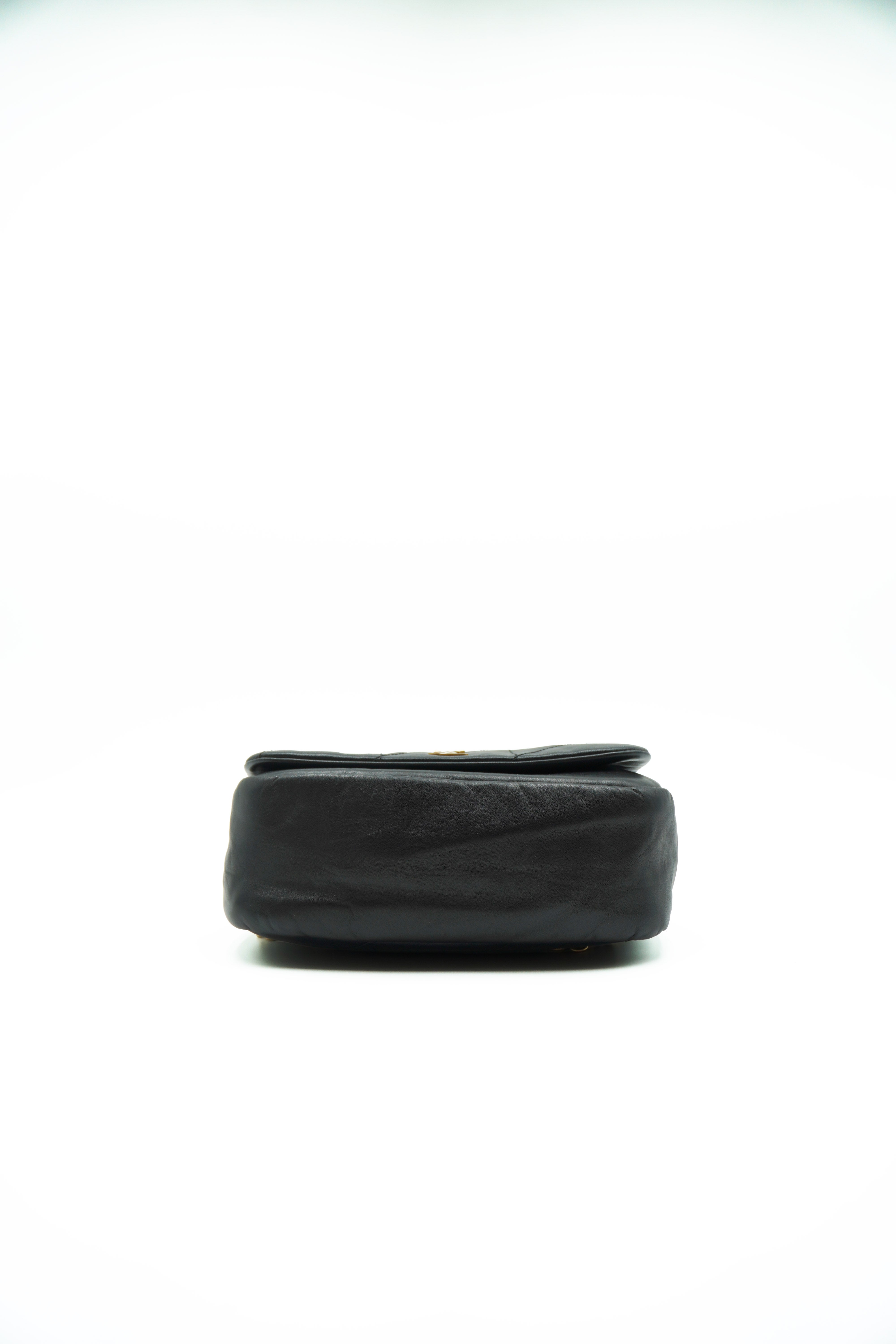 Saint Laurent Borsa Tracolla Jamie 4.0 Pelle Agnello Nera second hand luxury - Aurea Luxury Lab