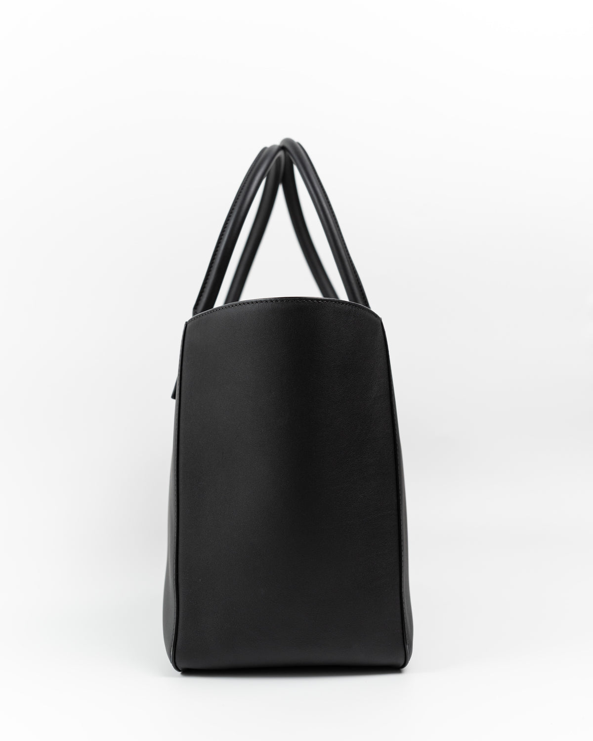 Valentino Garavani Borsa Tote VLogo Side Pelle Nera pre-owned autentica - Aurea Luxury Lab