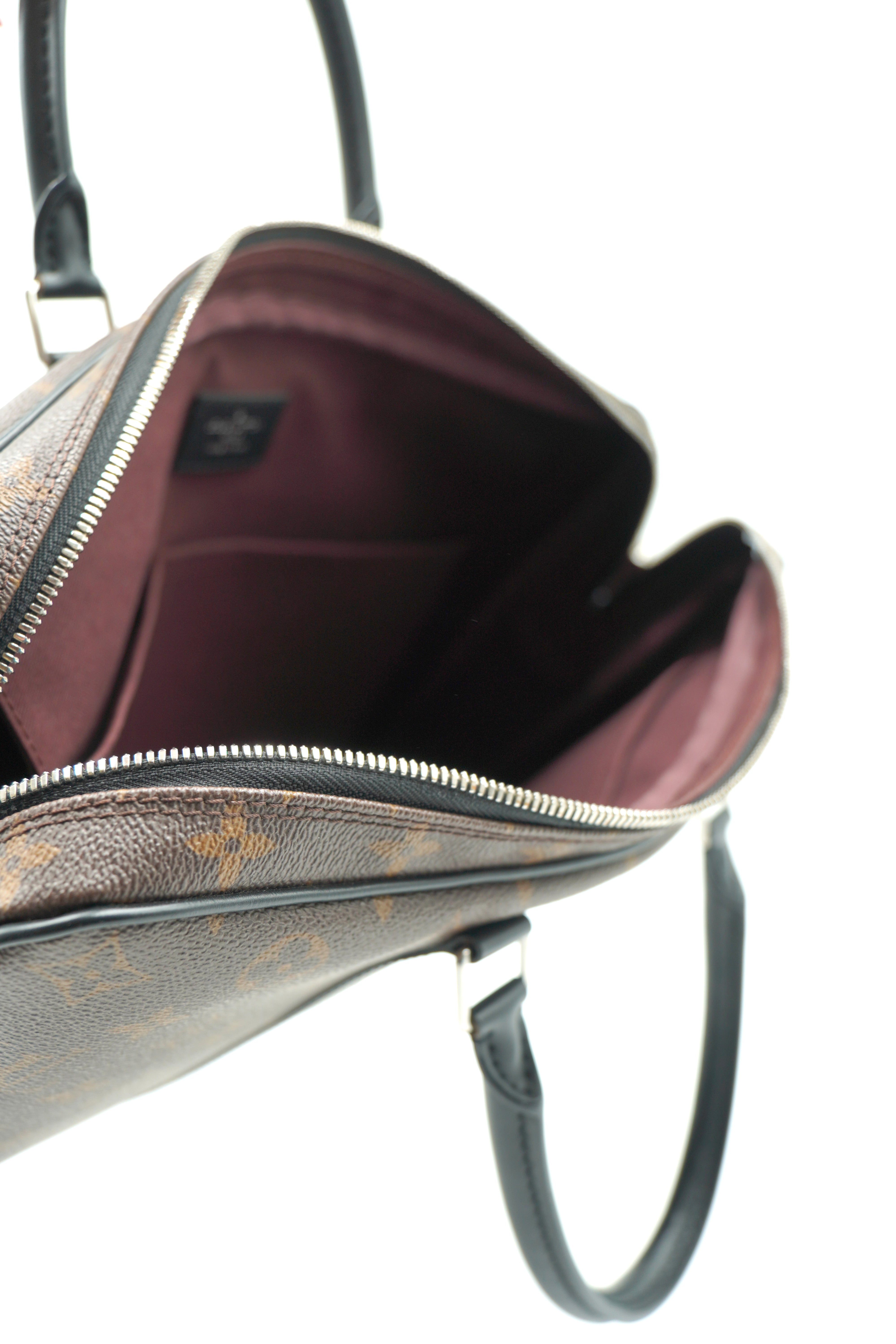 Louis Vuitton Portadocumentos Voyage PM Monogram Macassar - Seminuevo Auténtico