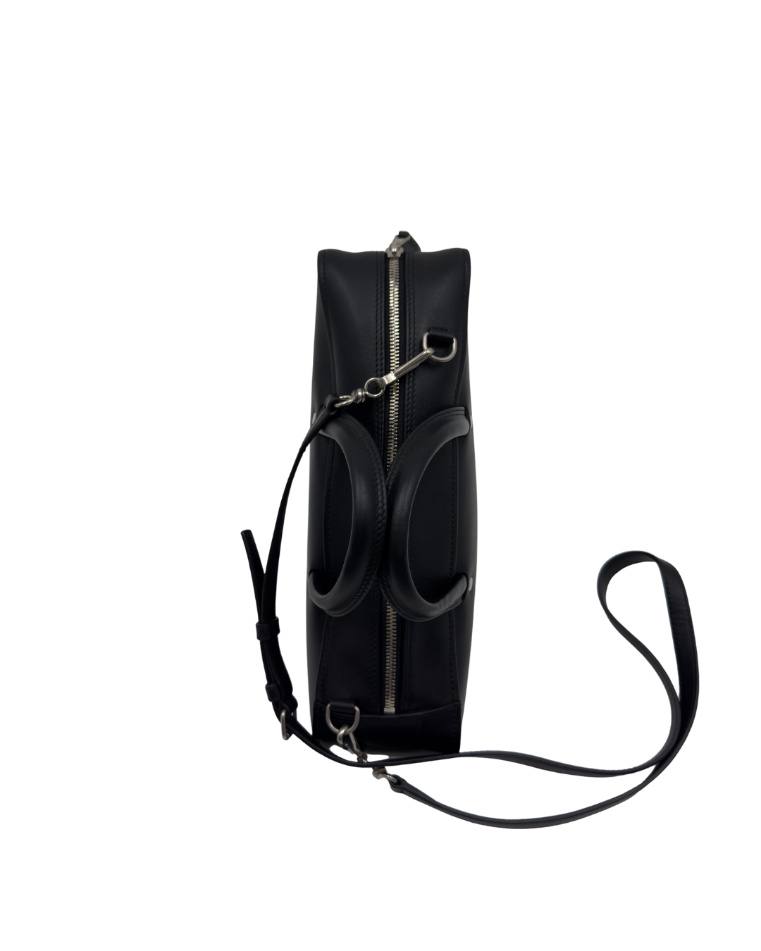 Balenciaga Triangle Duffle bag nera pelle
