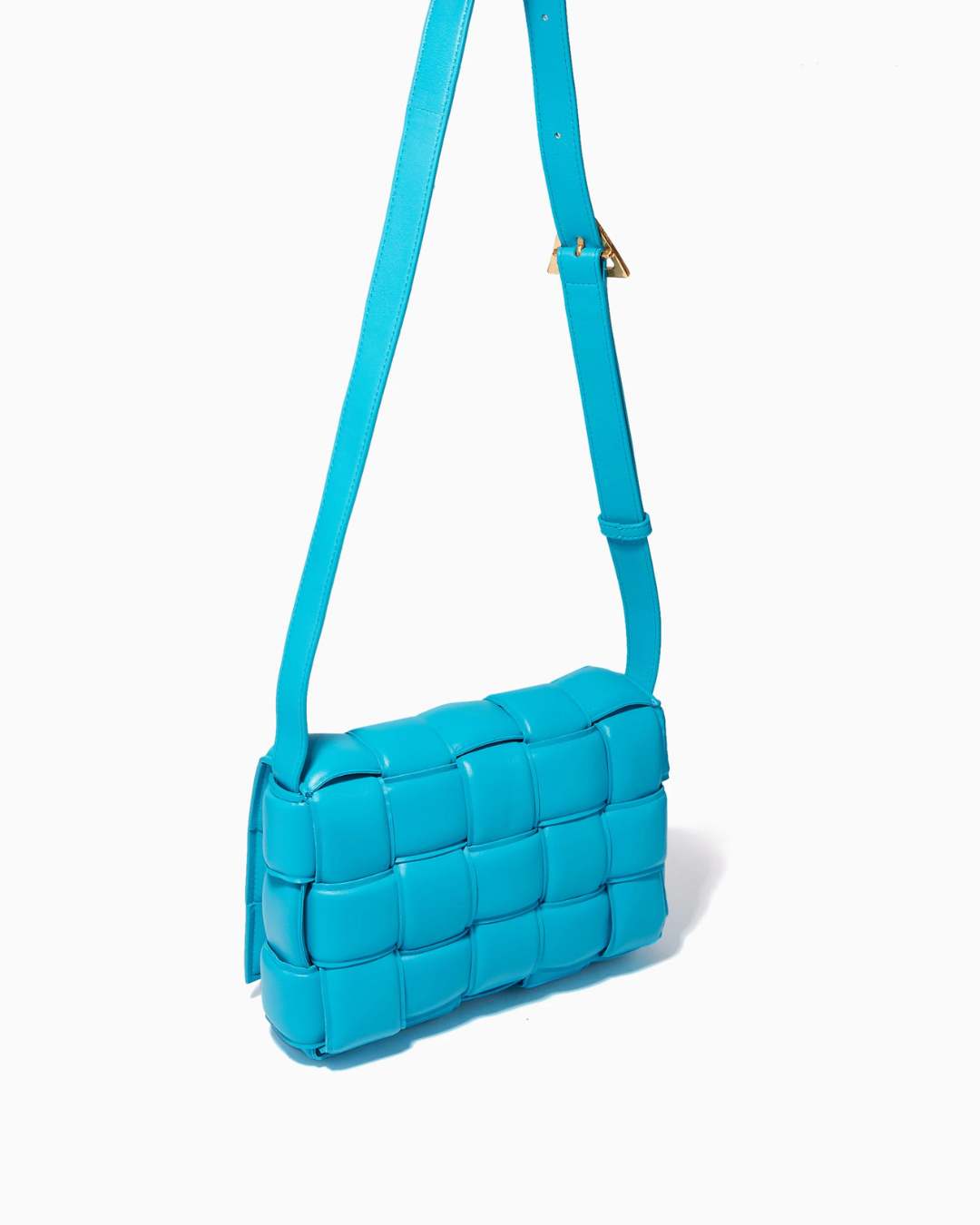 Bottega Veneta Borsa Padded Cassette Pelle Nappa Celeste borsa usata autentica - Aurea Luxury Lab
