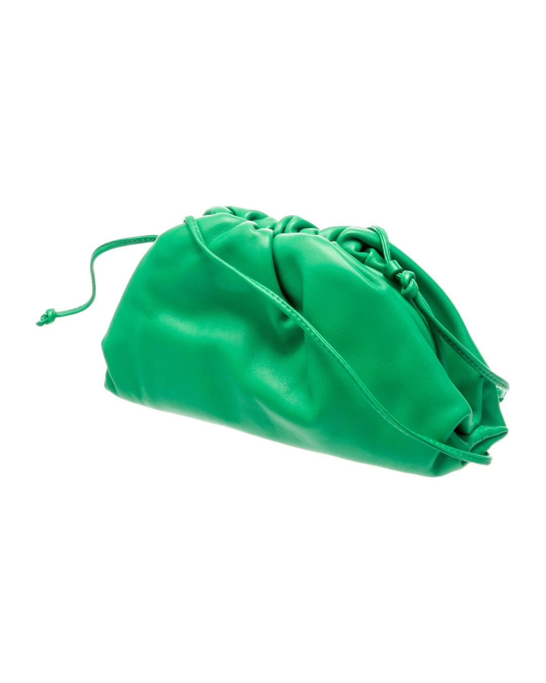 Bottega Veneta Borsa Mini Pouch Pelle Verde second hand certificata - Aurea Luxury Lab