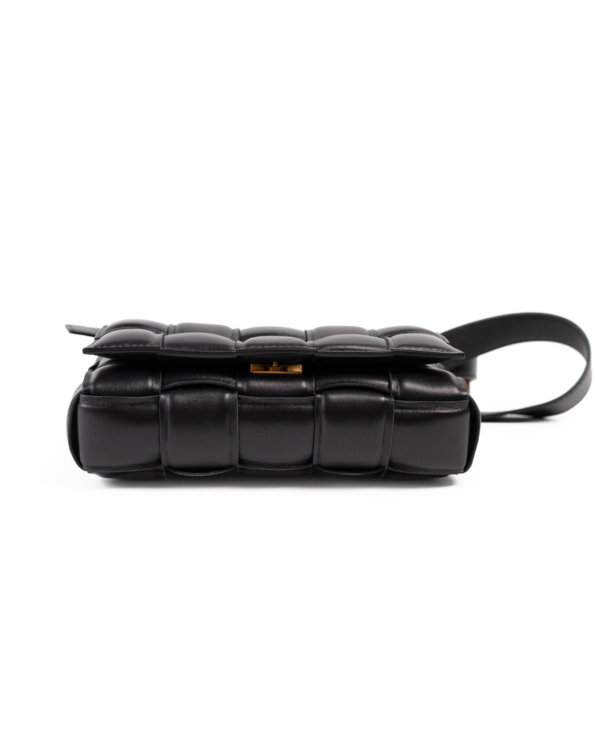 Bottega Veneta Borsa Mini Padded Cassette Pelle Intrecciato Nera second hand luxury - Aurea Luxury Lab