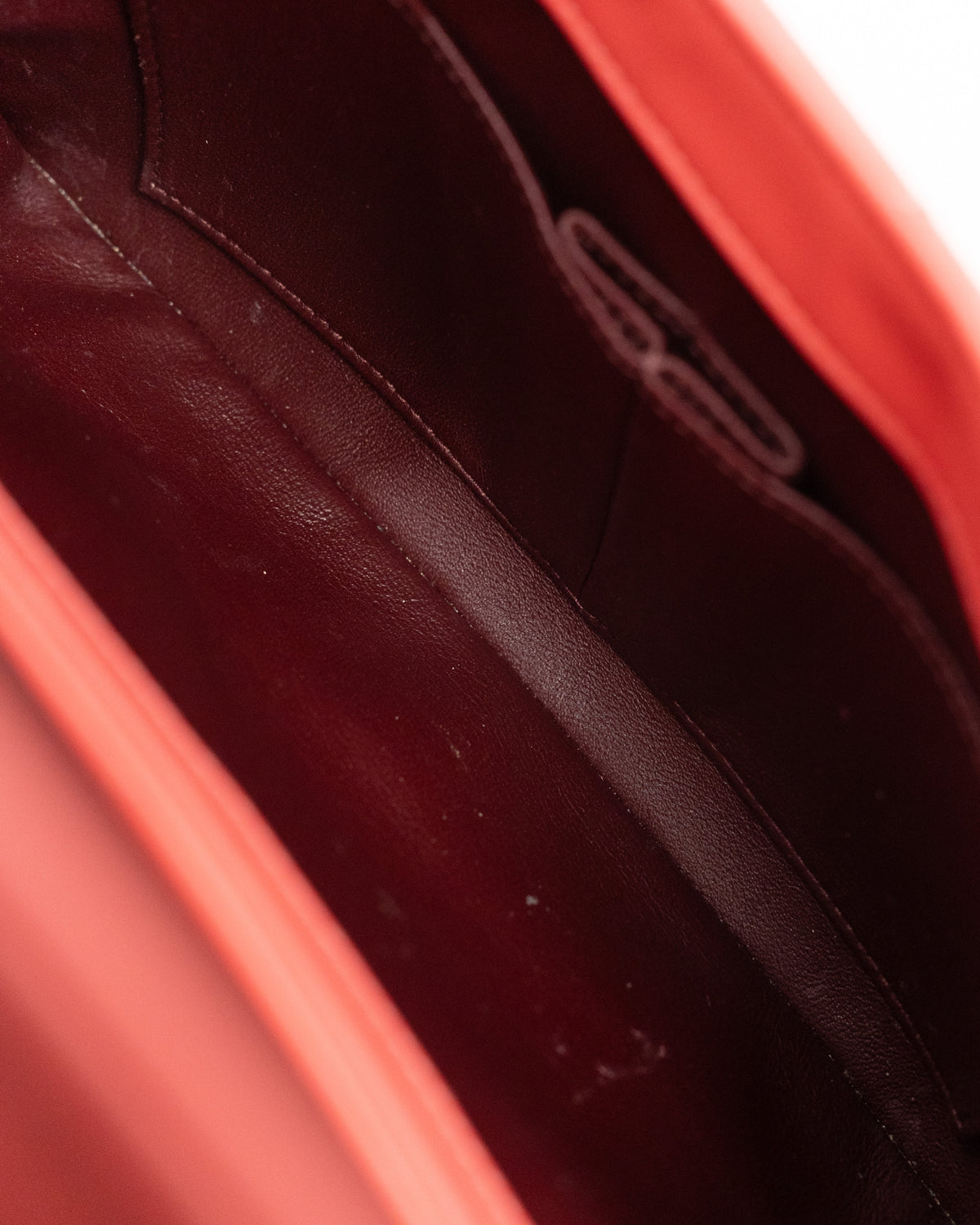 Chanel Borsa Trendy CC Pelle Trapuntata Rosso Corallo second hand luxury - Aurea Luxury Lab