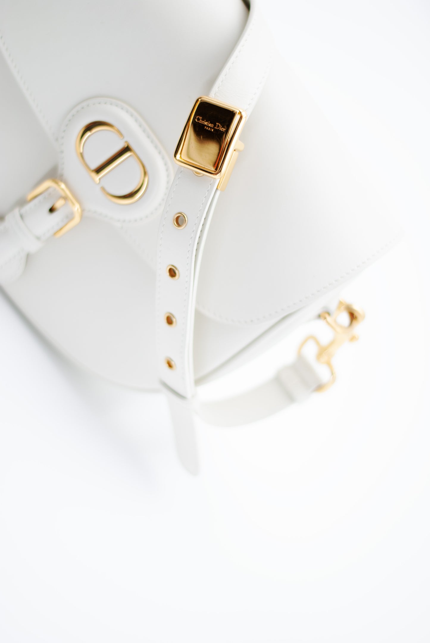 Dior Borsa Bobby Medium Bianco Latte - Aurea Luxury Lab