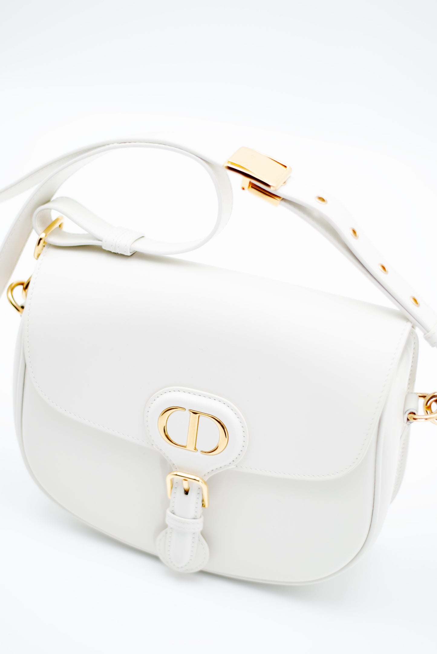 Dior Borsa Bobby Medium Bianco Latte - Aurea Luxury Lab