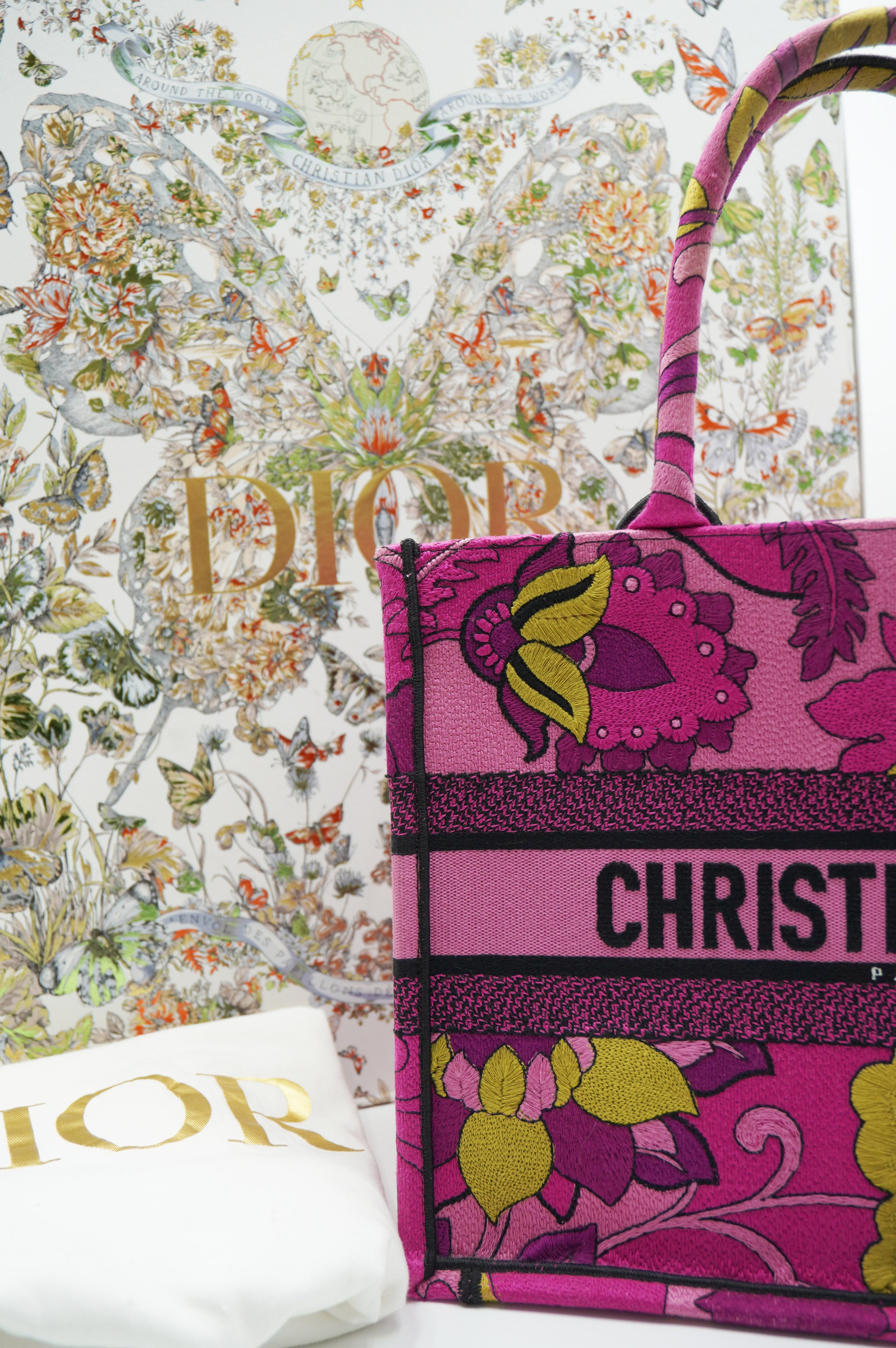 Christian Dior - Bolso de mano mediano tipo libro, edición limitada