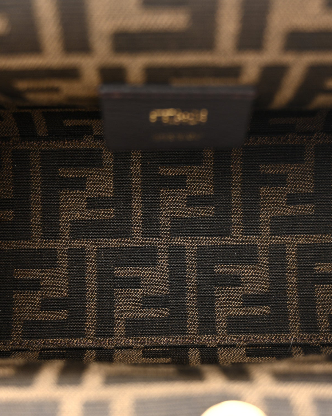 Fendi Borsa First Medium Nappa Nera — Pre-owned Autentica