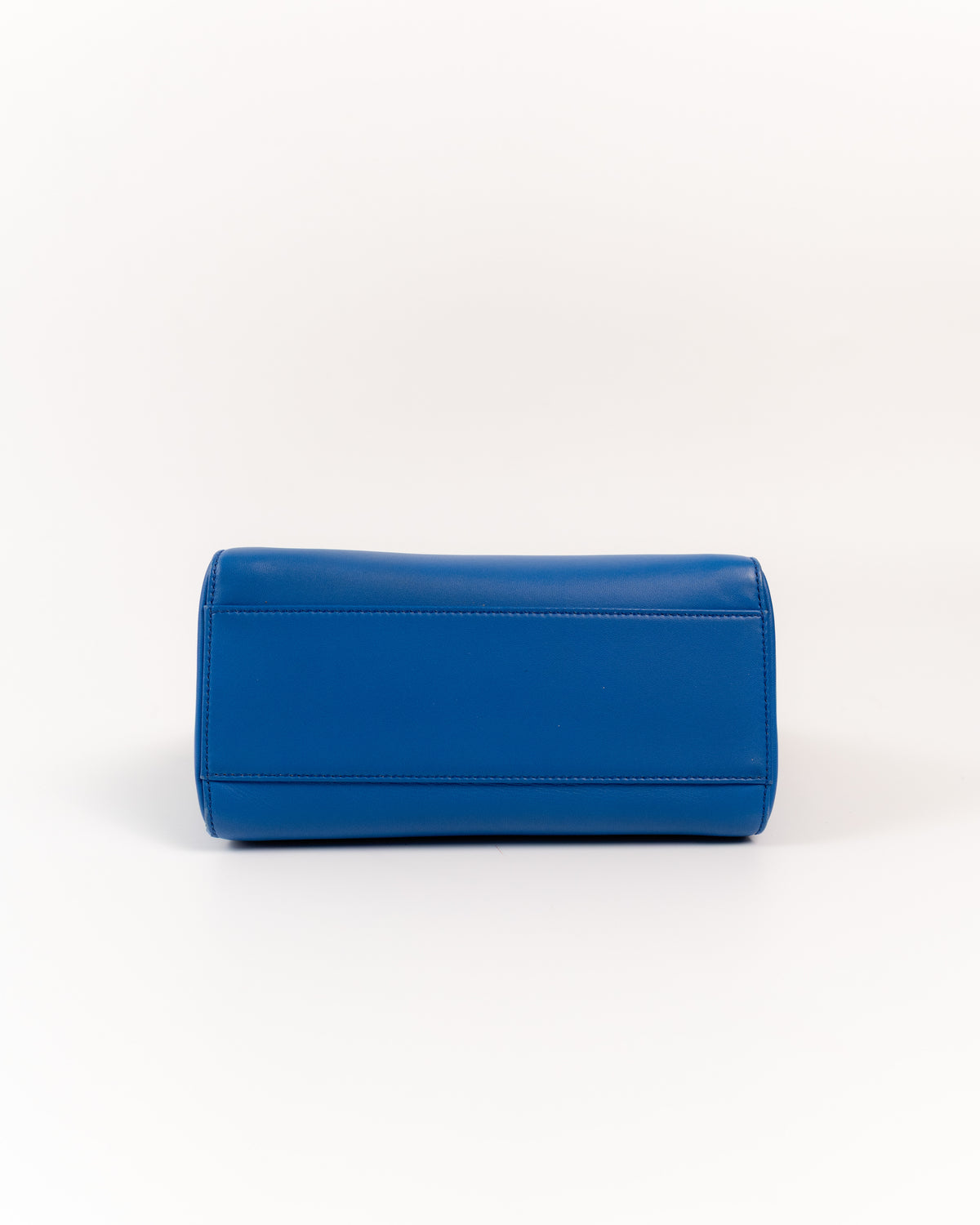 Fendi Borsa Peekaboo Mini Pelle Blu con Cover usata autentica - Aurea Luxury Lab