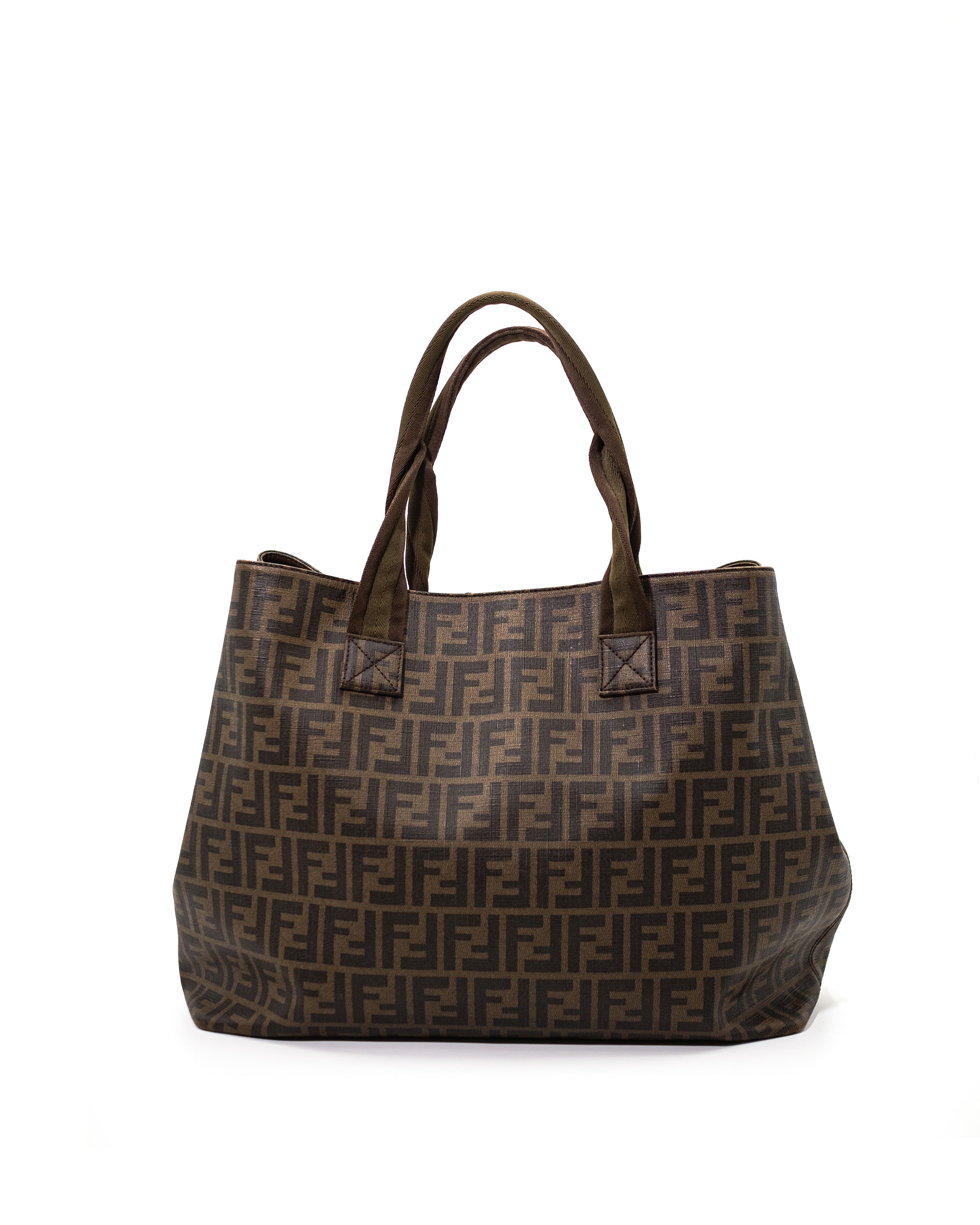 Fendi Borsa Shopper Canvas Zucca FF Grande — Pre-owned Autentica