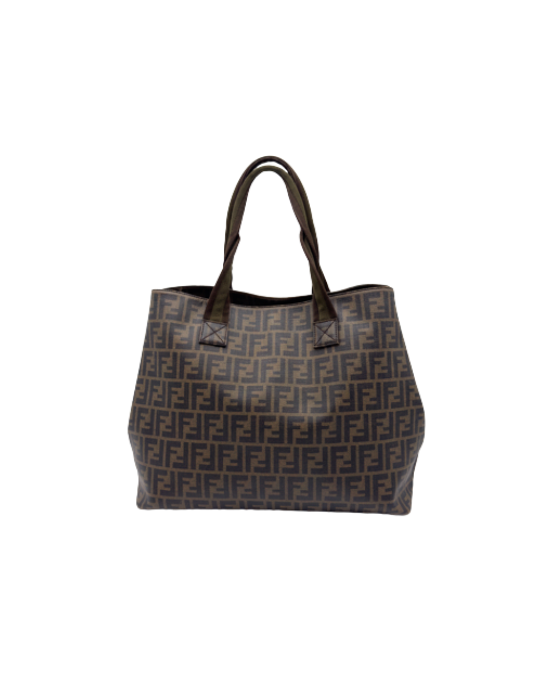 Fendi Borsa Shopper Canvas Zucca FF Grande - Usato Autentico