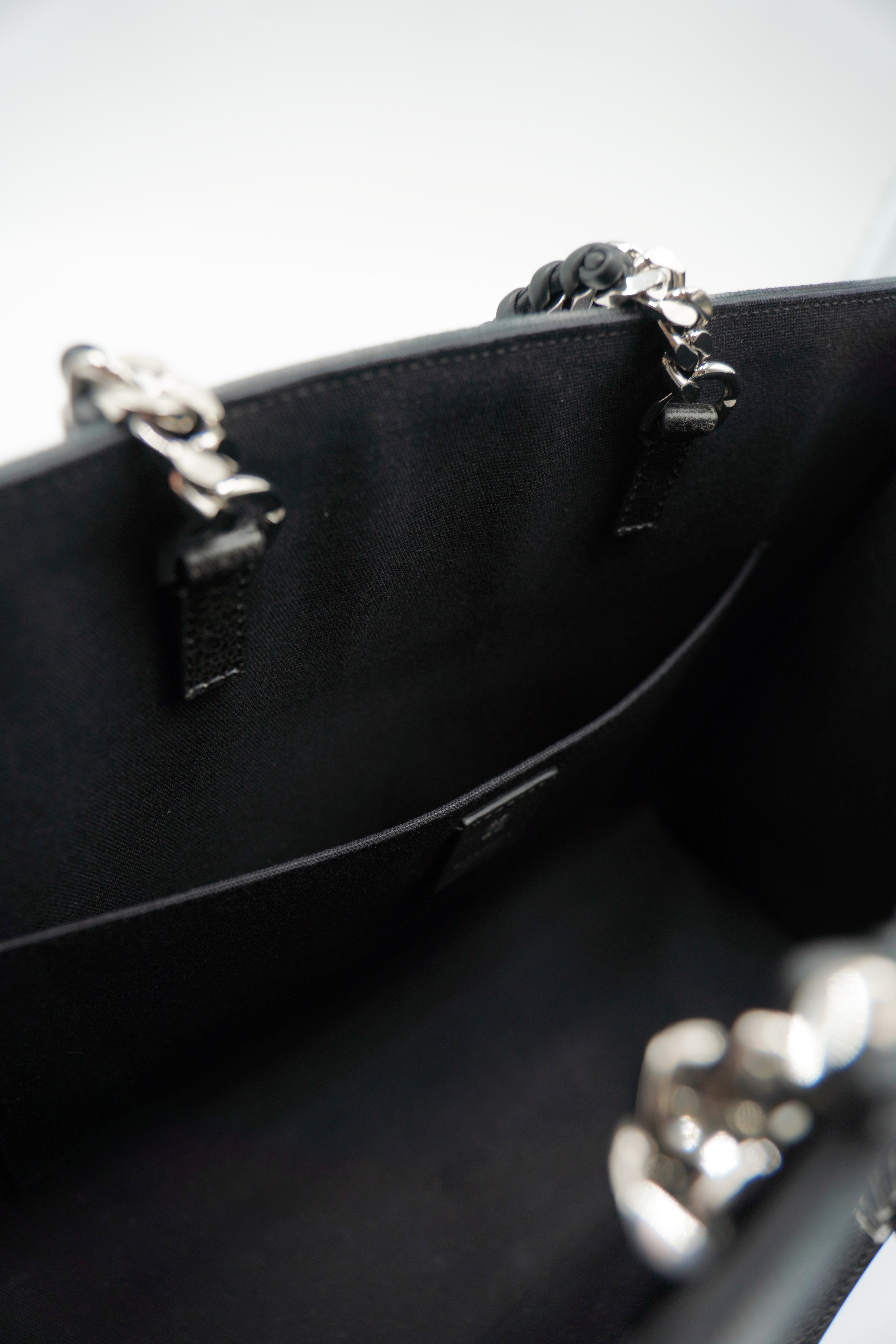 Givenchy Borsa G-Tote Medium Shopping Canvas Nero