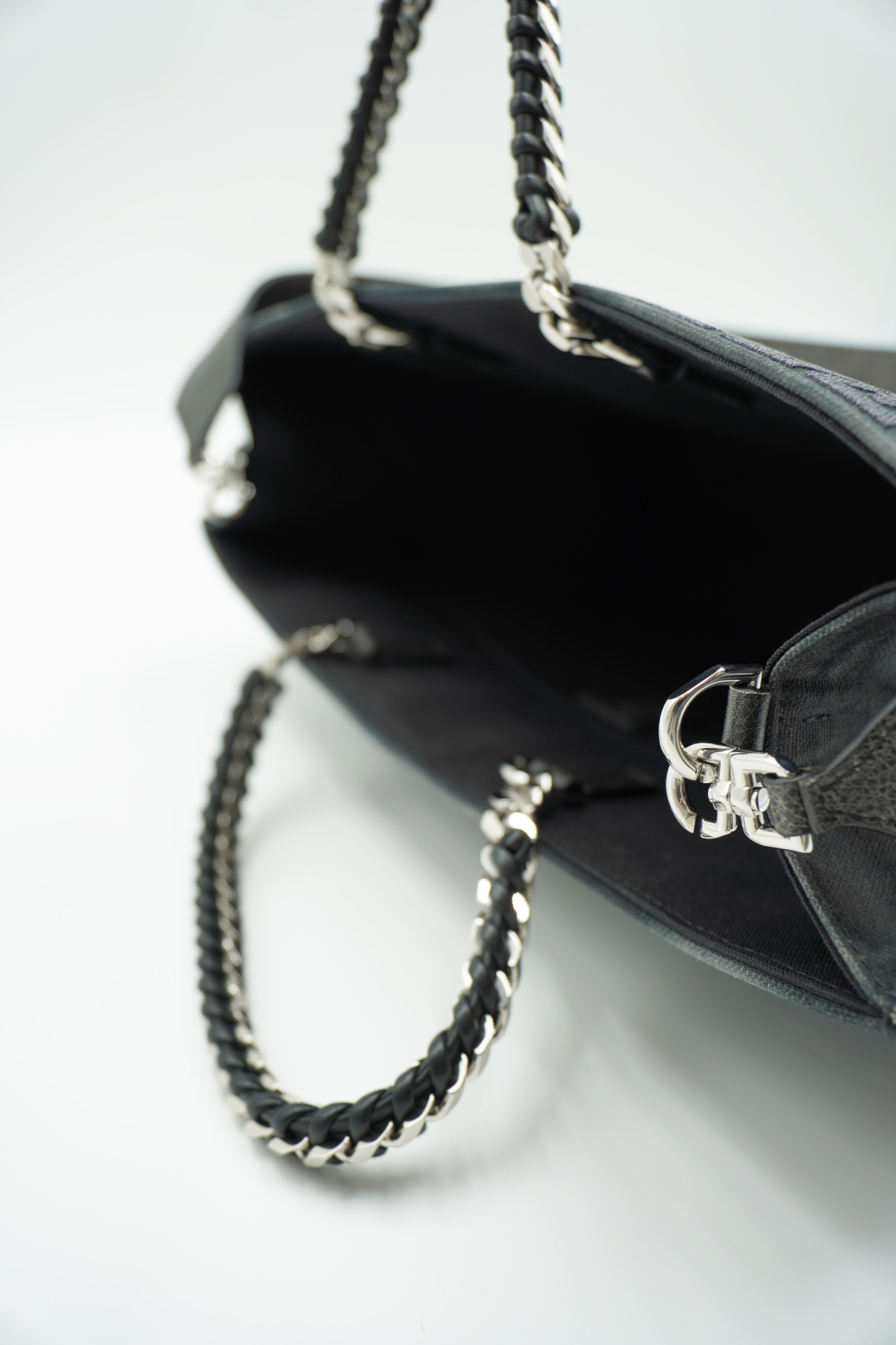 Givenchy Borsa G-Tote Medium Shopping Canvas Nero