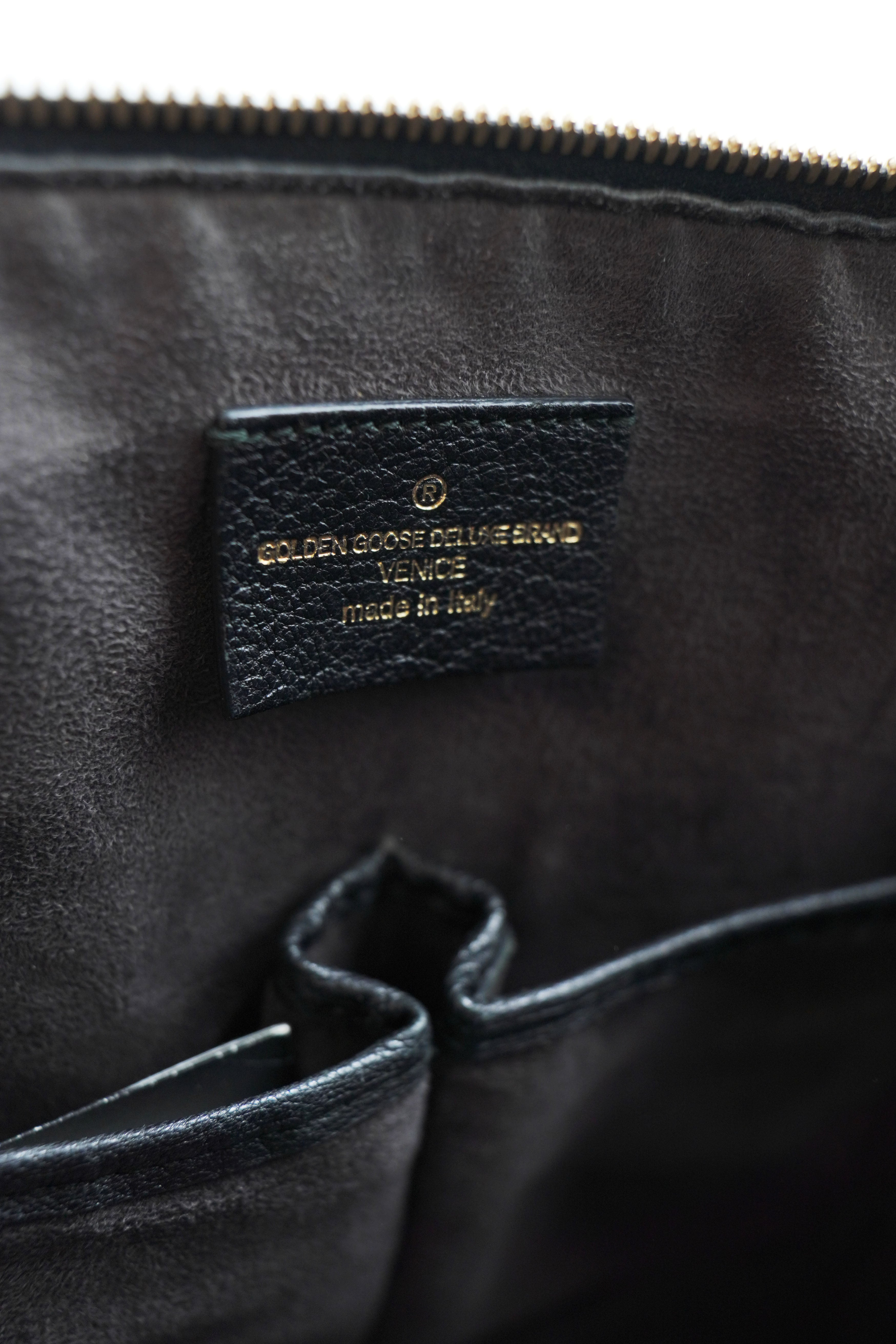 Golden Goose Borsa Olivia Pelle Nera pre-owned luxury autentica - Aurea Luxury Lab