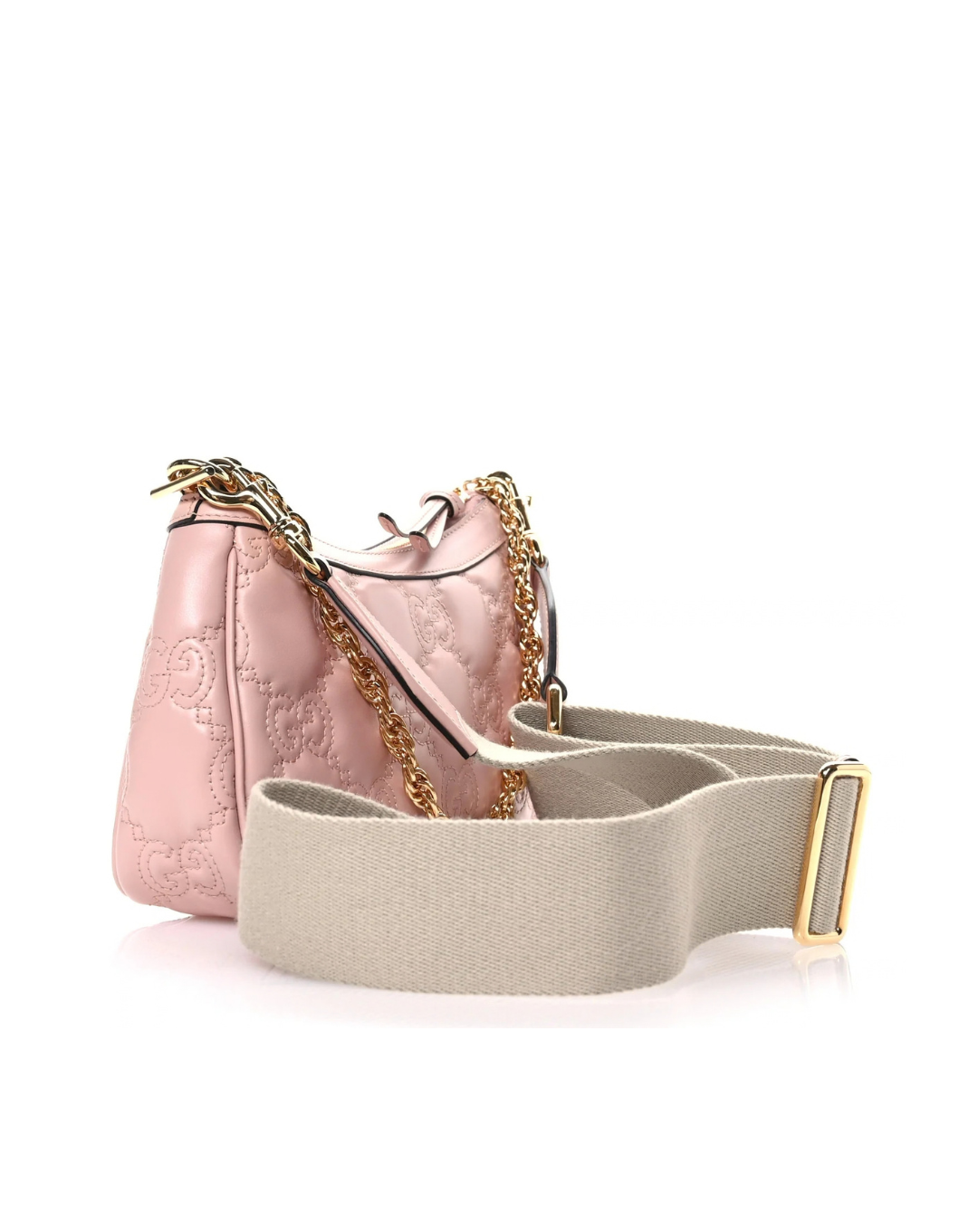 Gucci Borsa GG Matelassé Pelle di Vitello Rosa pre-owned certificata - Aurea Luxury Lab