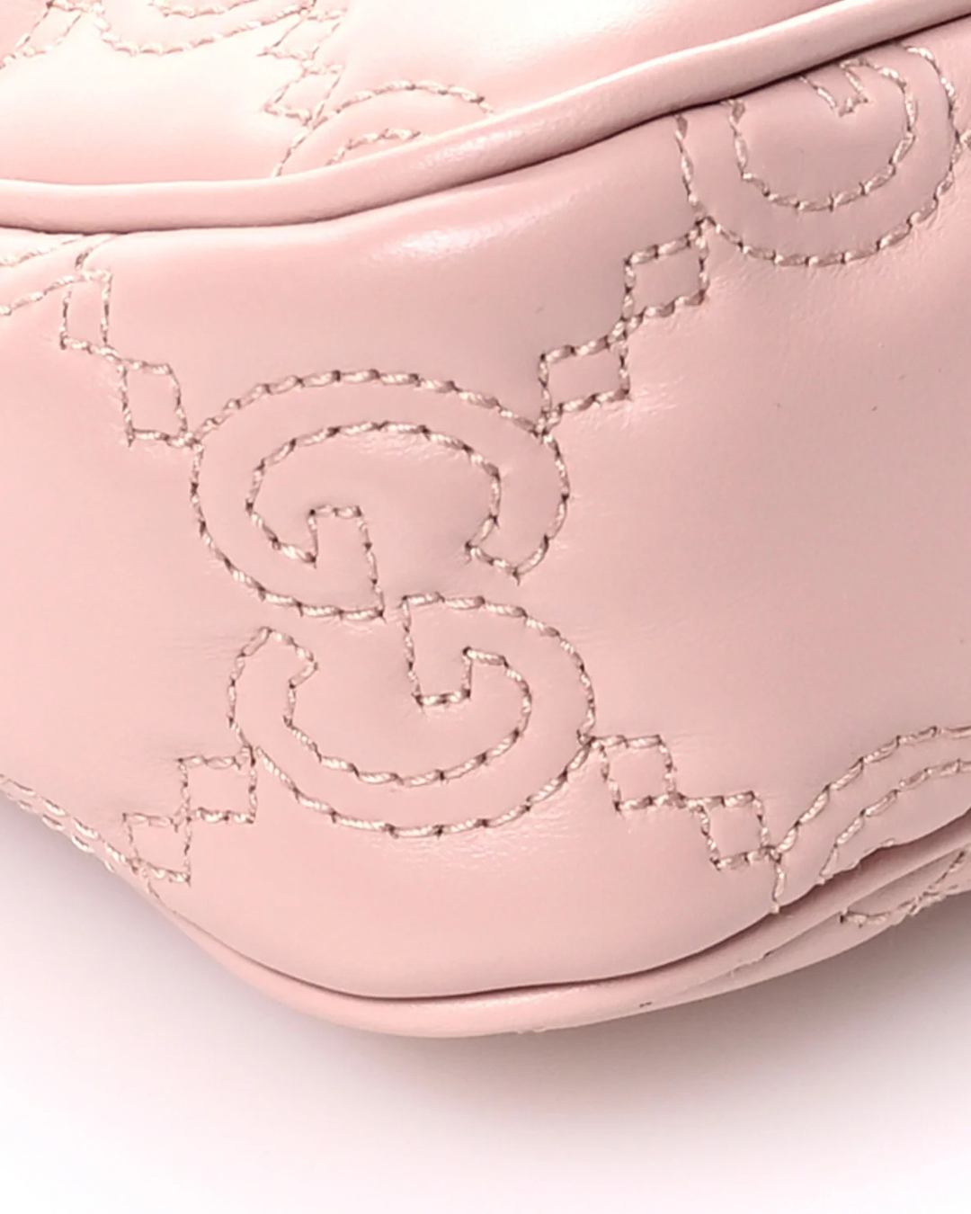 Gucci Borsa GG Matelassé Pelle di Vitello Rosa luxury resale autentica - Aurea Luxury Lab