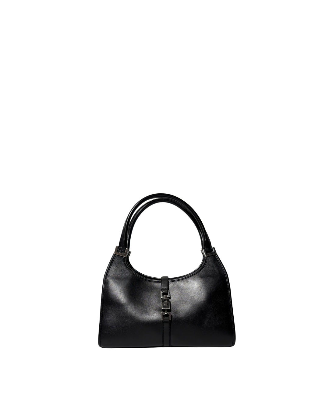 Gucci Borsa Jackie Vintage Pelle Nera usata autentica - Aurea Luxury Lab