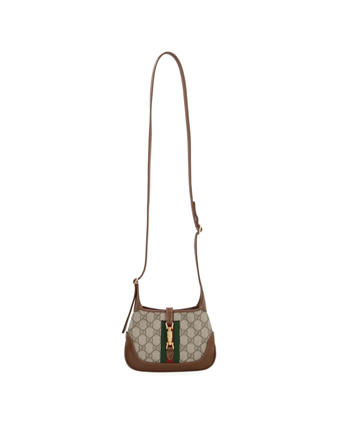Gucci Borsa Mini Jackie Passepartout GG Marrone usata come nuova certificata - Aurea Luxury Lab