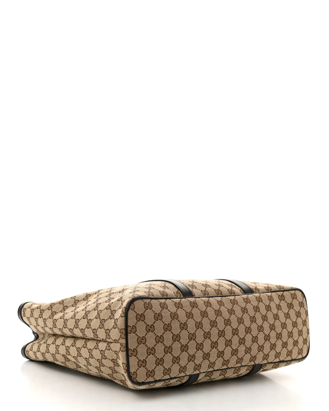 Gucci Borsa Tote Joy Large Tela GG Beige e Marrone second hand luxury - Aurea Luxury Lab