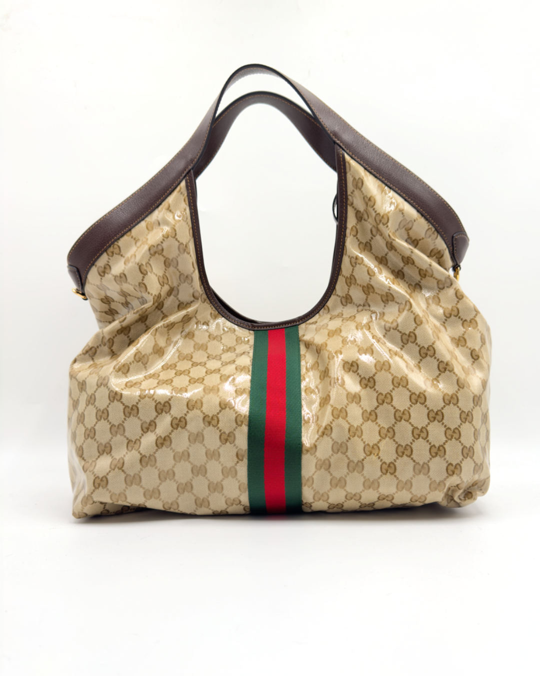 Gucci Borsa Giglio Large Tessuto GG Beige nuova con cartellini - Aurea Luxury Lab