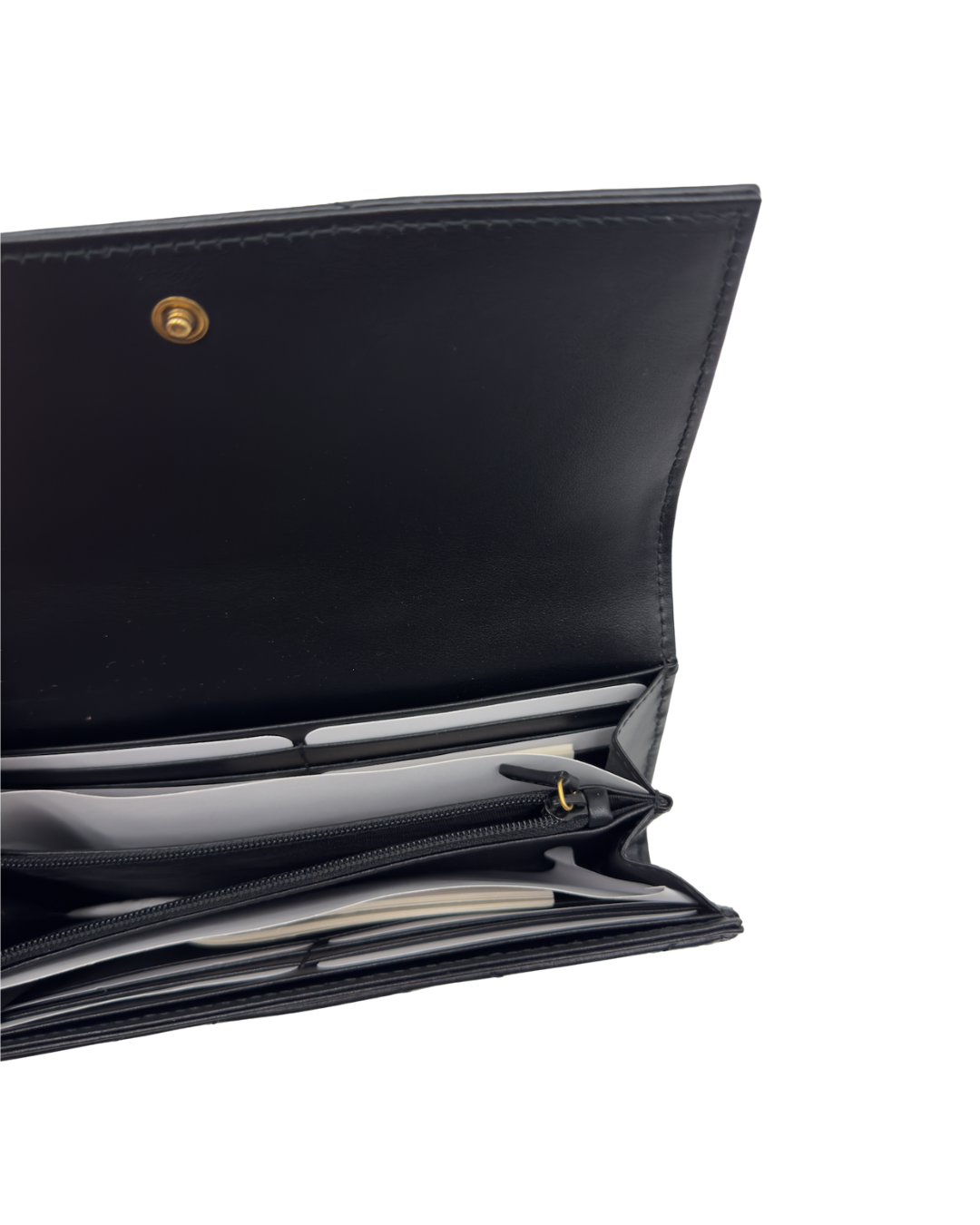 Gucci GG Portafoglio Continental Marmont nero pelle - Aurea Luxury Lab