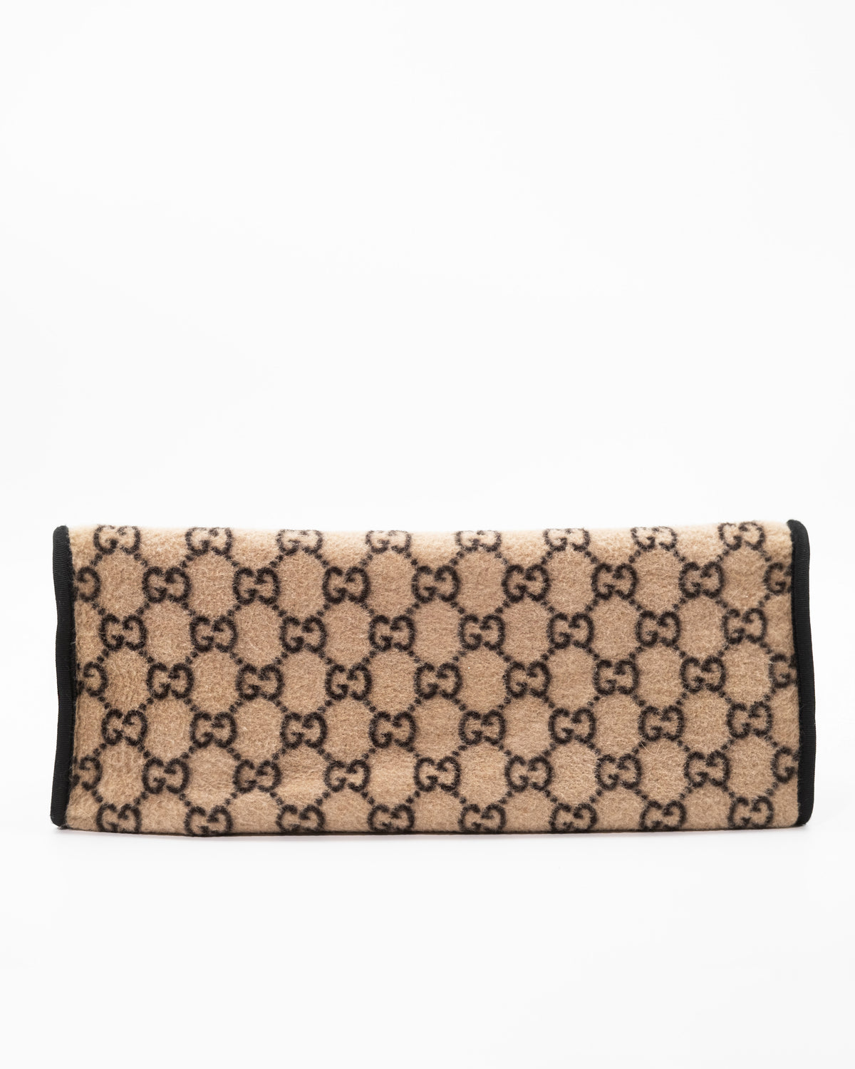 Gucci Borsa Shopping In Tessuto e Pelle Con Motivo GG Beige ed Ebano preloved luxury certificata - Aurea Luxury Lab