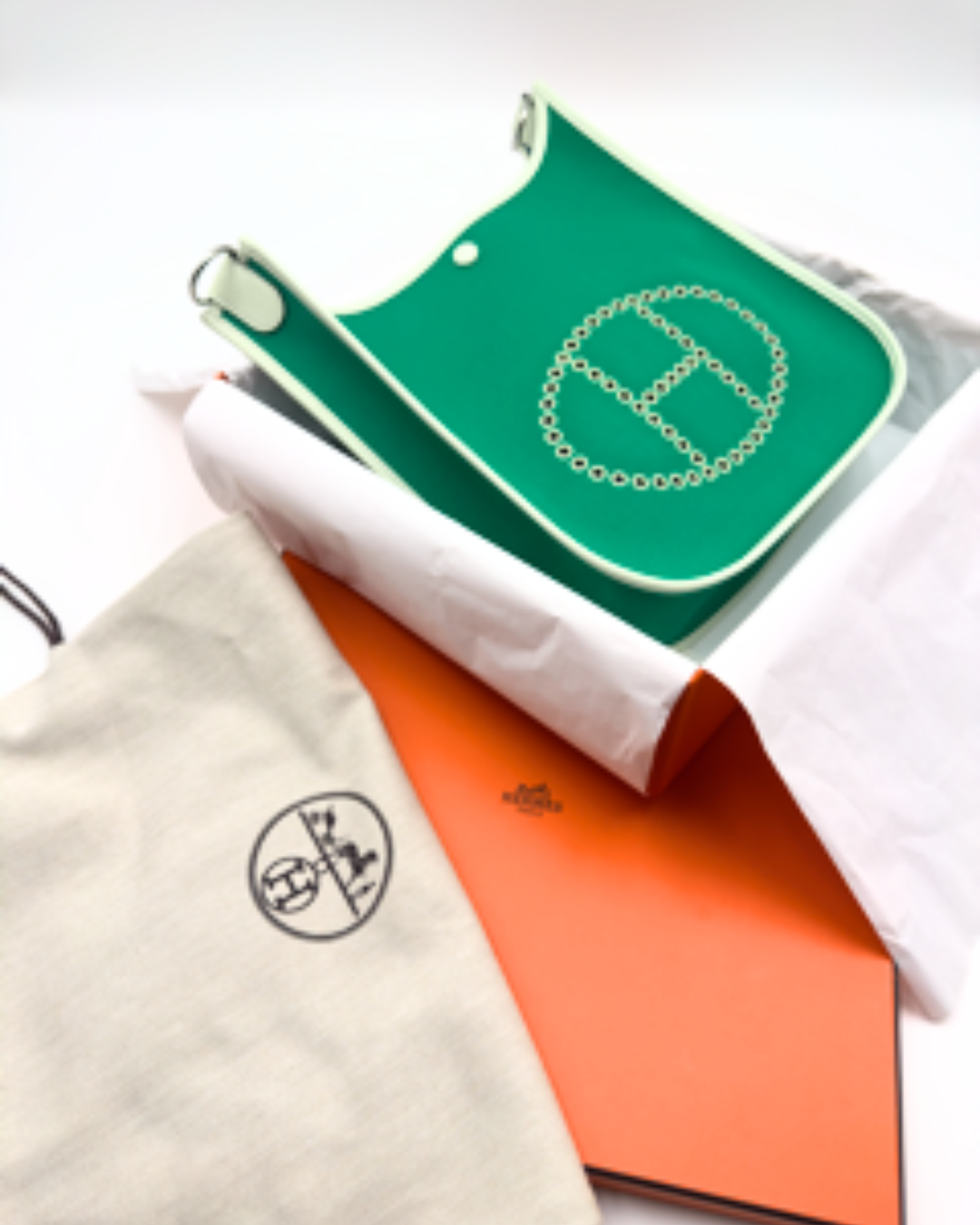 Bolso Hermès Evelyne 29 Neo Mint