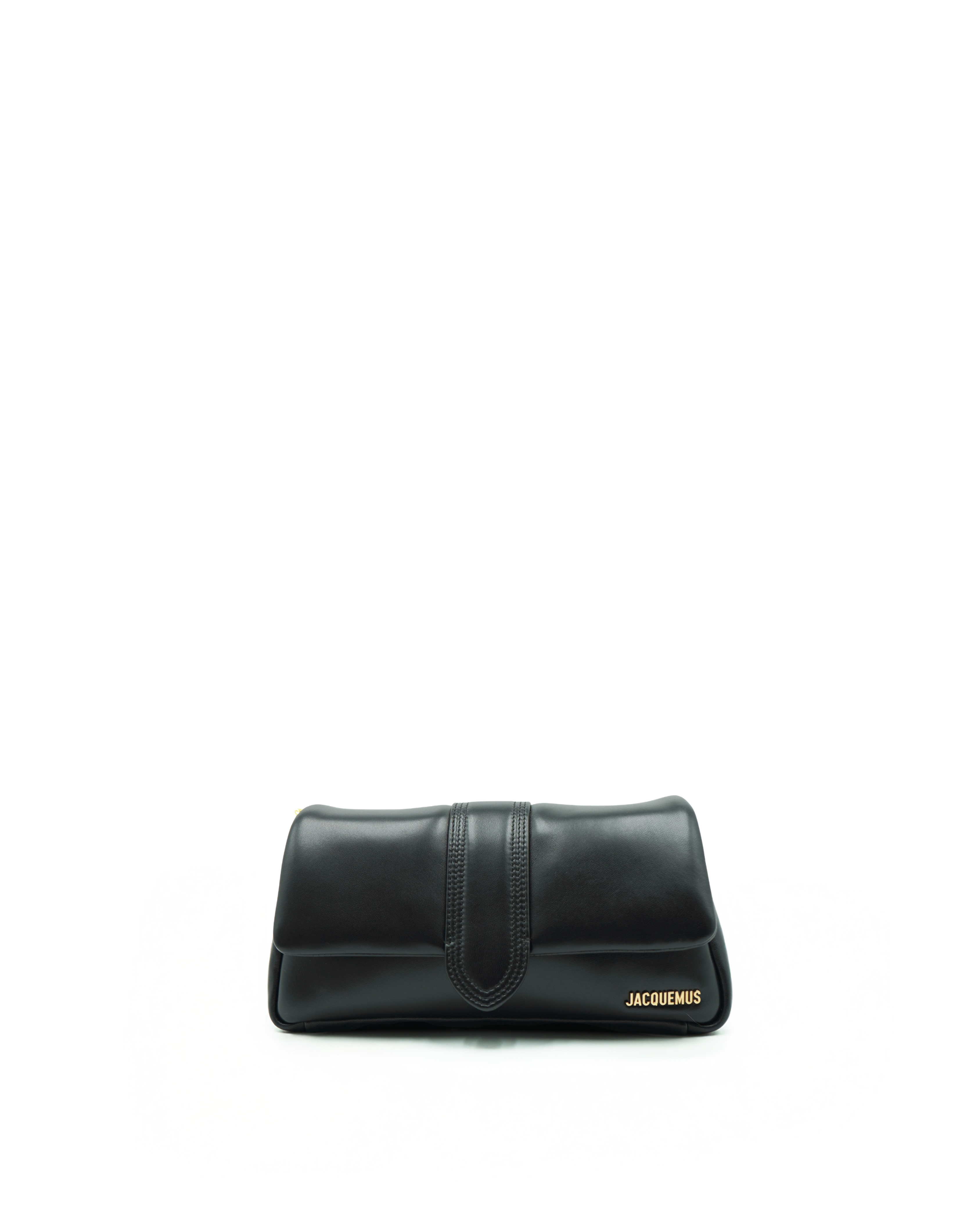 Jacquemus Borsa Le Petite Bambimou in pelle di agnello nera