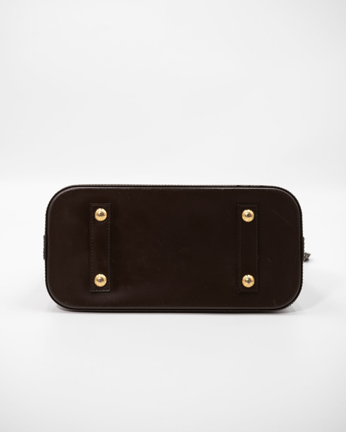 Louis Vuitton Borsa Alma PM Tela Damier Ébène Marrone usata come nuova certificata - Aurea Luxury Lab