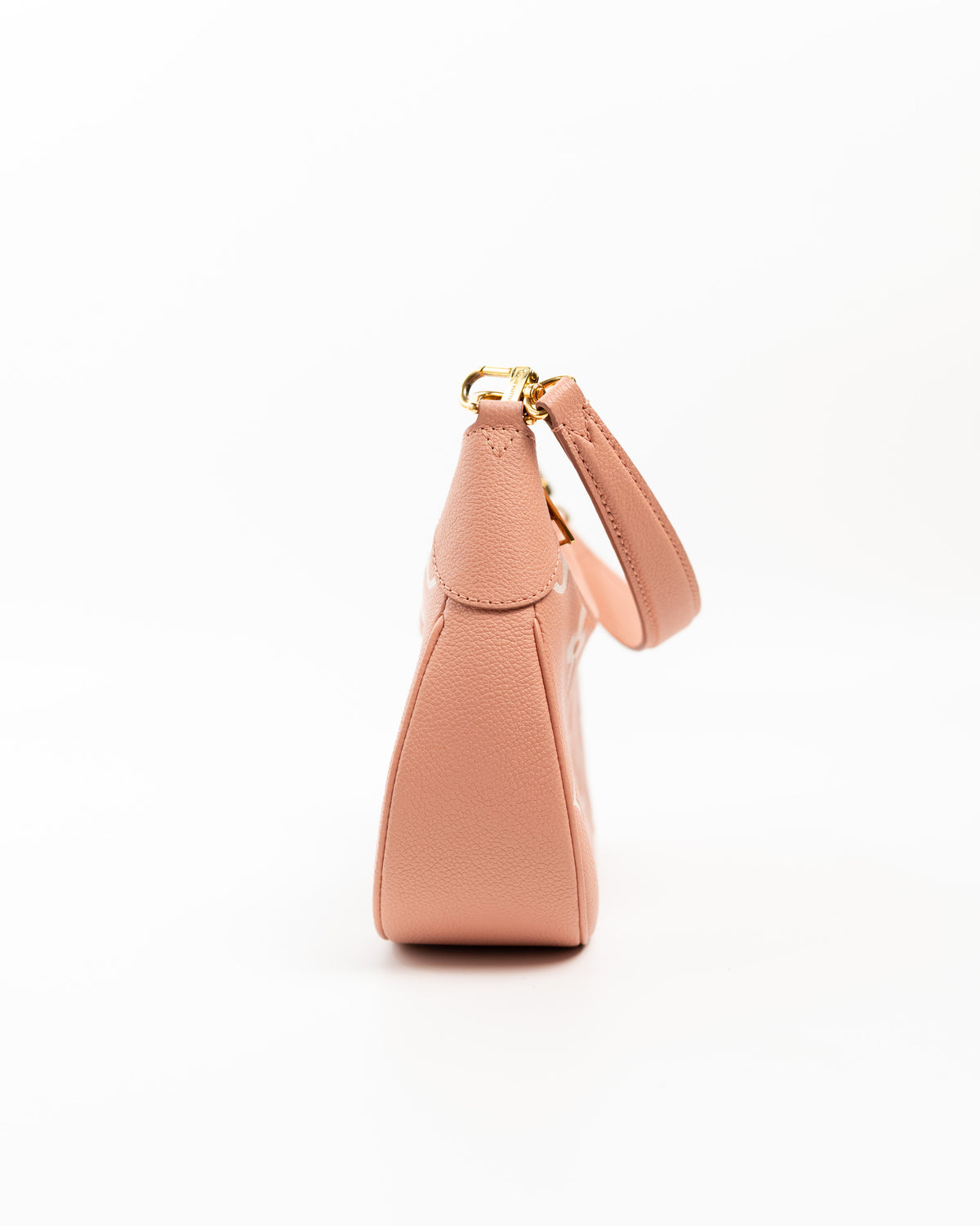 Louis Vuitton Borsa Bagatelle Pelle Monogram Empreinte Rosa e Crema second hand luxury - Aurea Luxury Lab