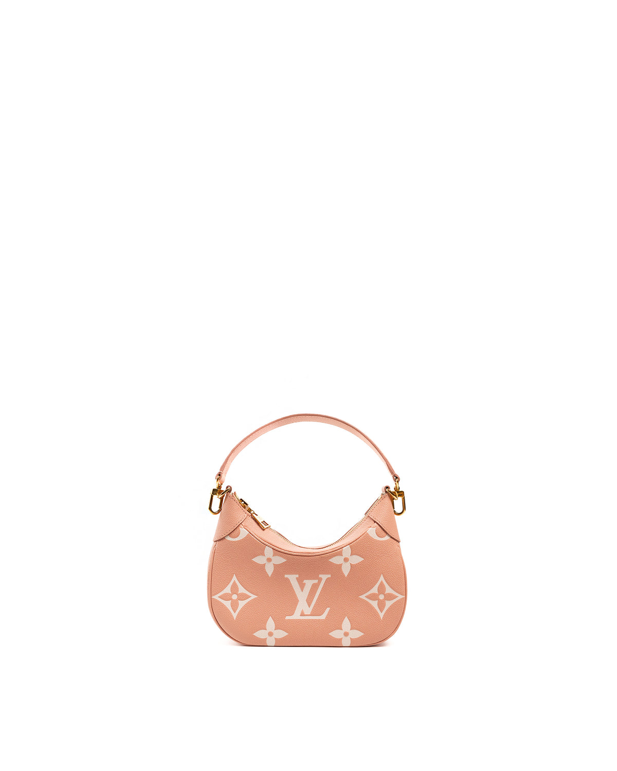 Louis Vuitton Borsa Bagatelle Pelle Monogram Empreinte Rosa e Crema usata autentica - Aurea Luxury Lab