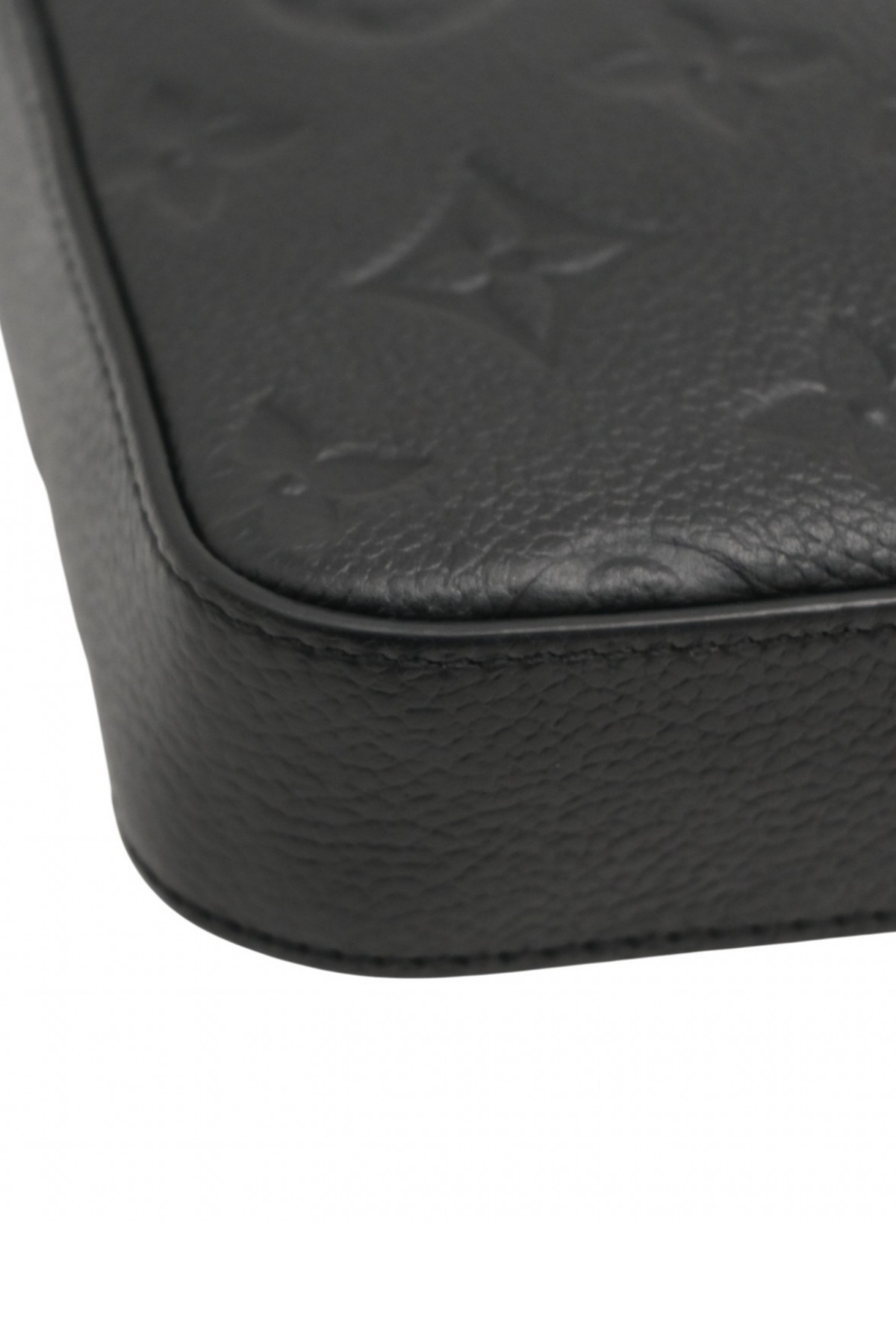 Louis Vuitton Borsa Félicie in Pelle Monogram Empreinte Nera - Usato Autentico