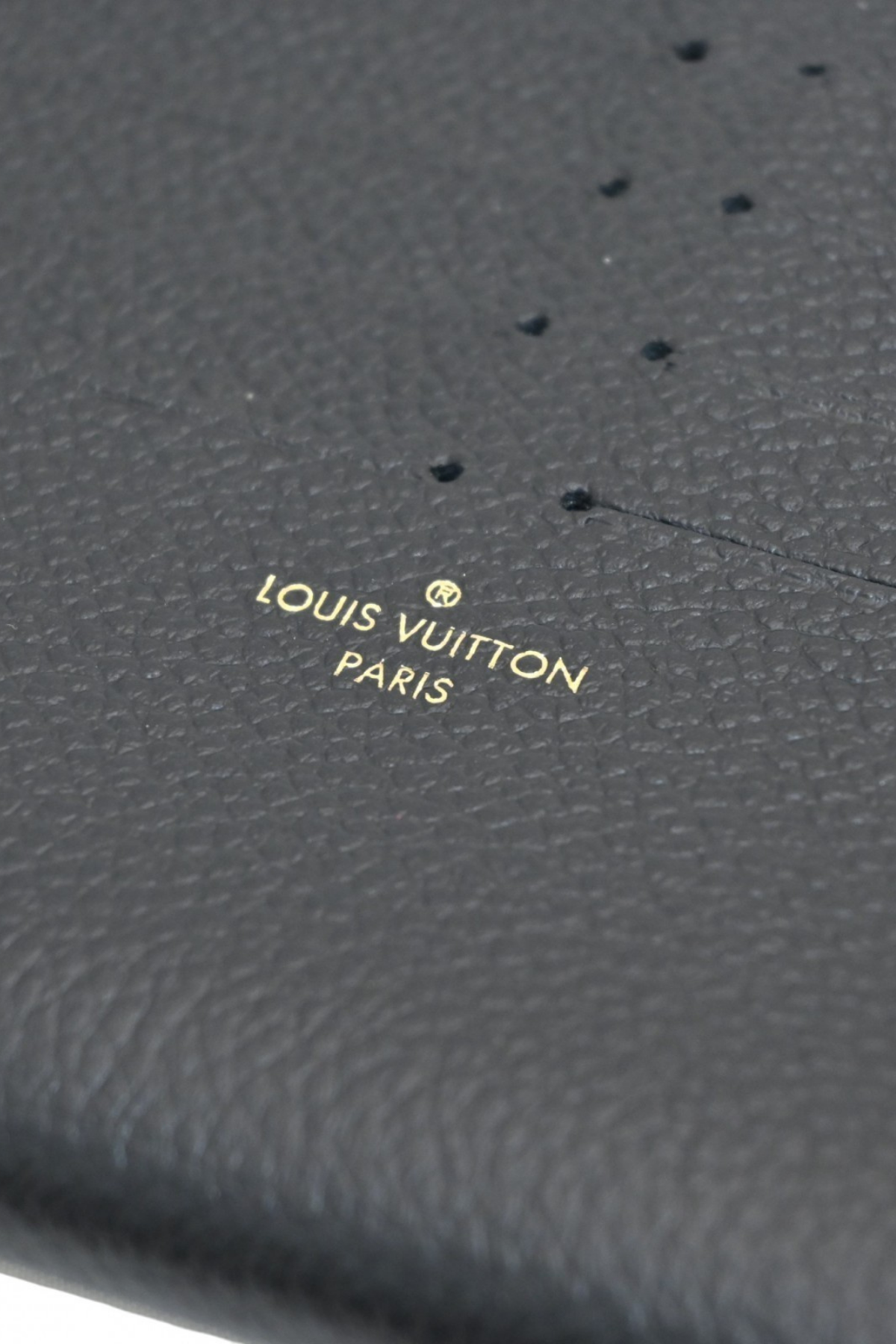 Louis Vuitton Borsa Félicie in Pelle Monogram Empreinte Nera - Usato Autentico