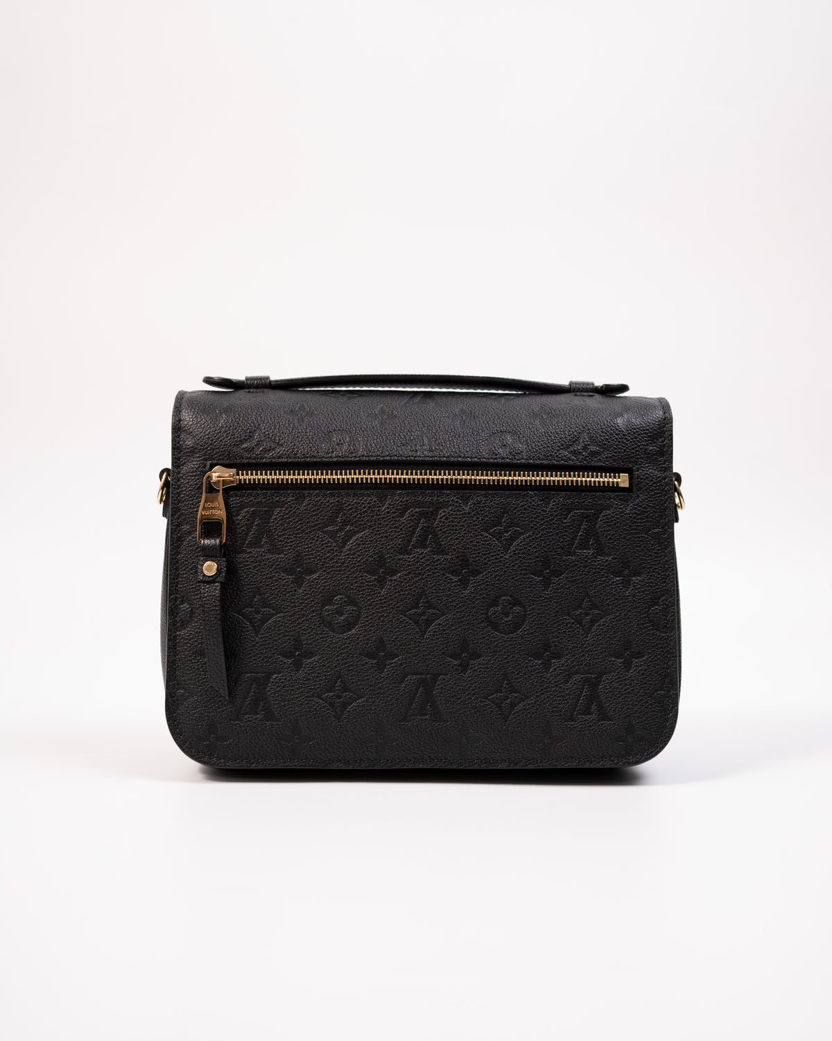 Louis Vuitton Borsa Pochette Métis Monogram Empreinte Pelle Nera usata autentica - Aurea Luxury Lab