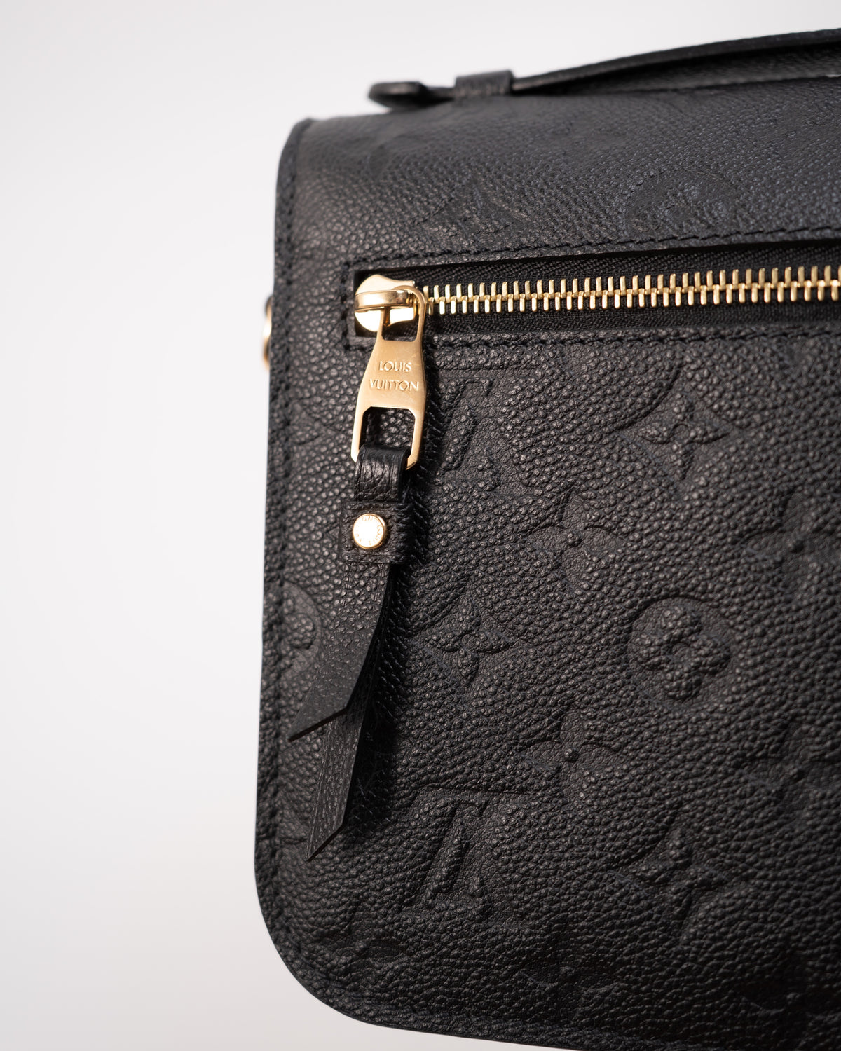 Louis Vuitton Borsa Pochette Métis Monogram Empreinte Pelle Nera pre-owned certificata - Aurea Luxury Lab