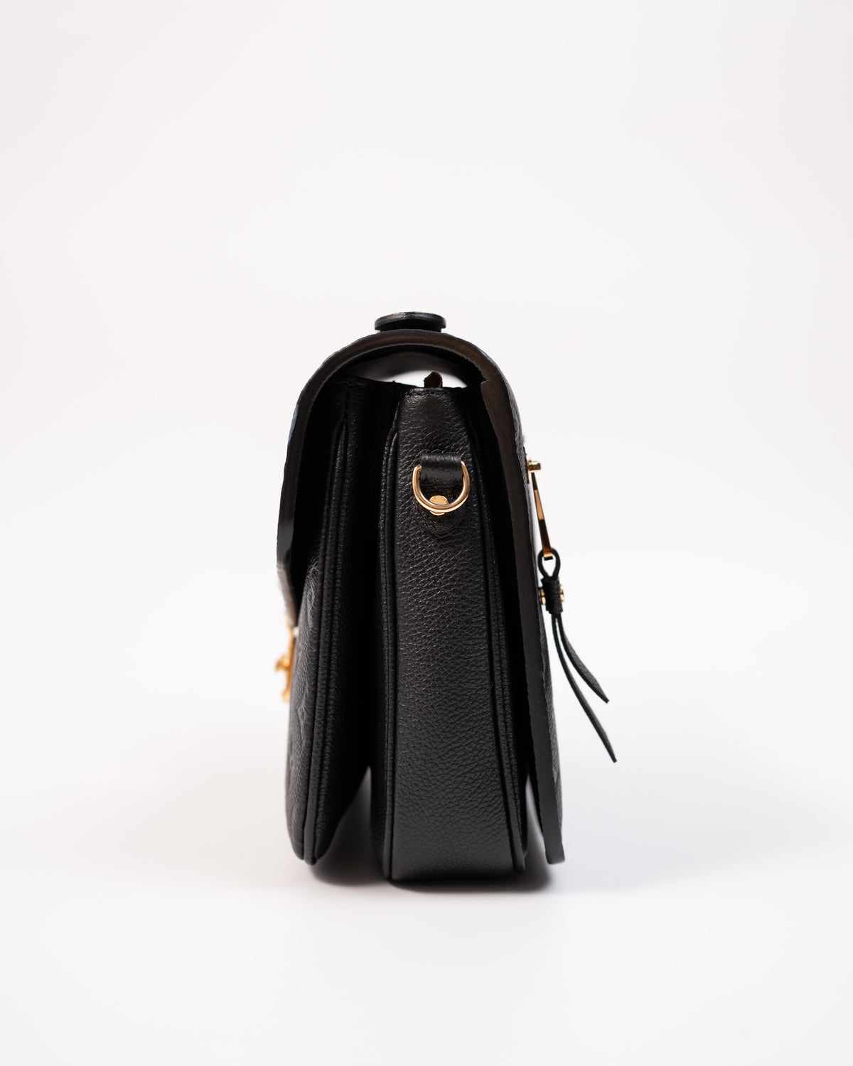 Louis Vuitton Borsa Pochette Métis Monogram Empreinte Pelle Nera second hand luxury - Aurea Luxury Lab