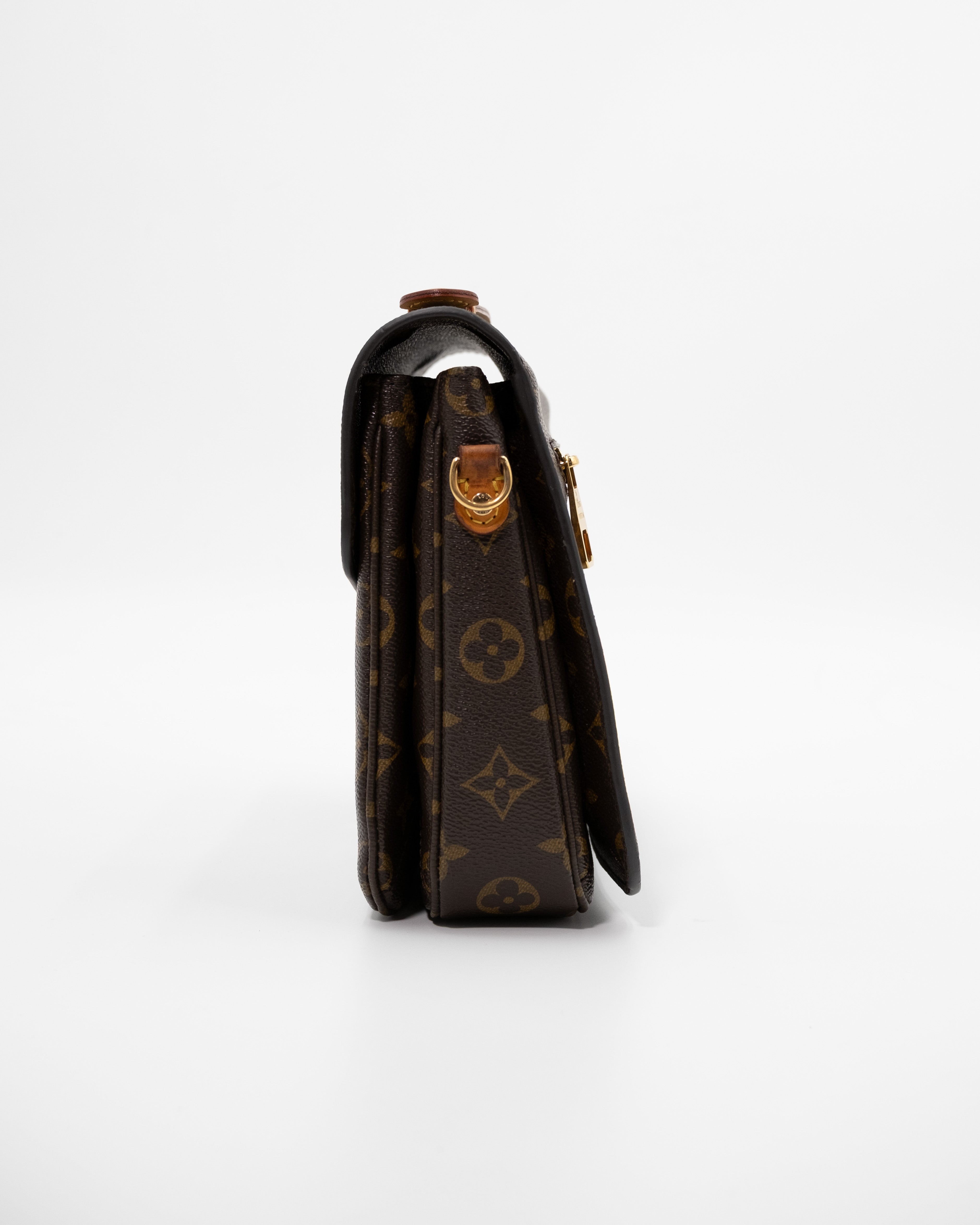 Louis Vuitton Borsa Pochette Métis Monogram Vacchetta Miele luxury resale autentica - Aurea Luxury Lab