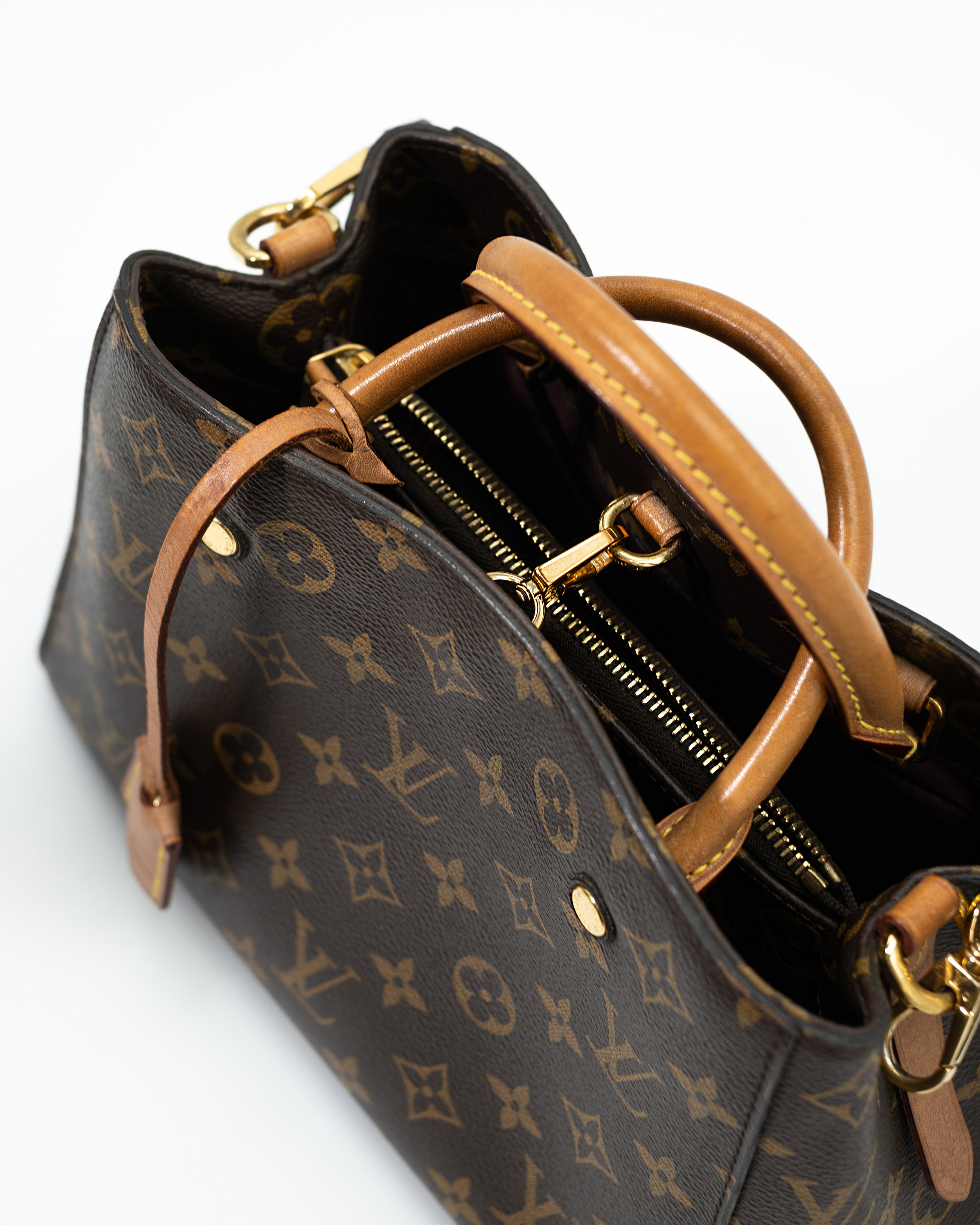 Louis Vuitton Sac Montaigne BB Toile Monogram Marron - Pre-owned Authentique