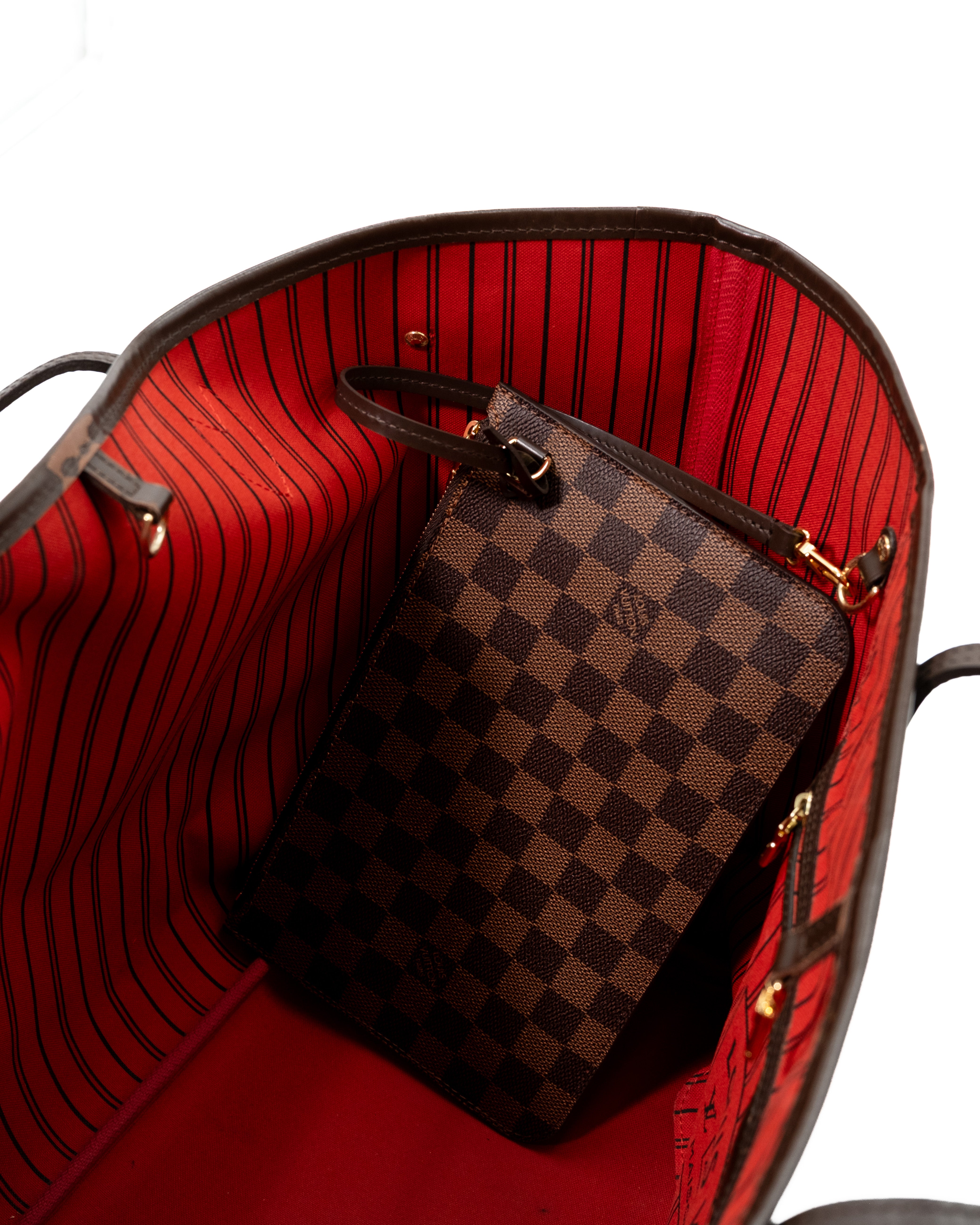 Louis Vuitton Borsa Neverfull GM Damier Ébène — Pre-owned Autentica