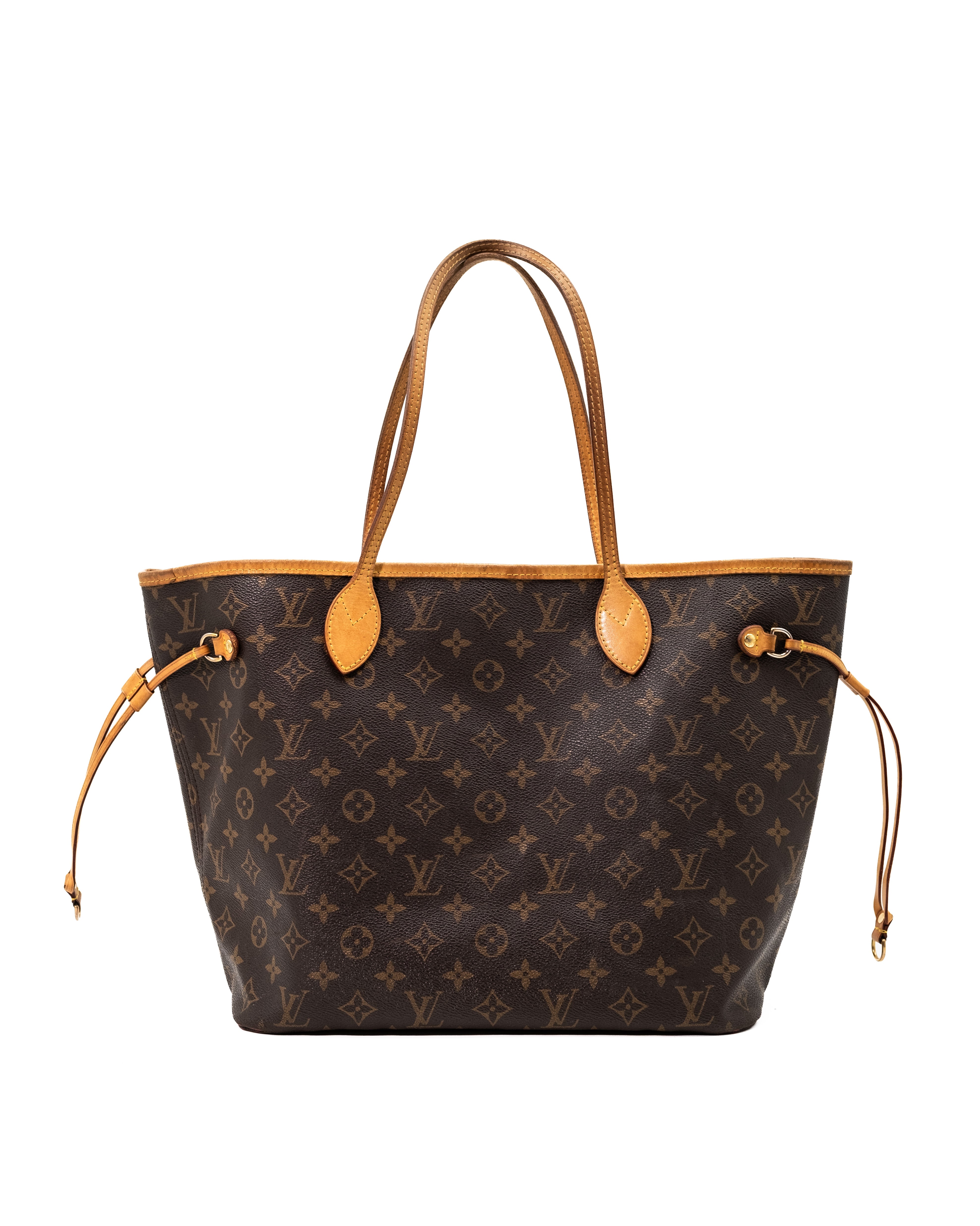 Louis Vuitton Borsa Neverfull MM Tela Monogram Marrone preloved luxury certificata - Aurea Luxury Lab