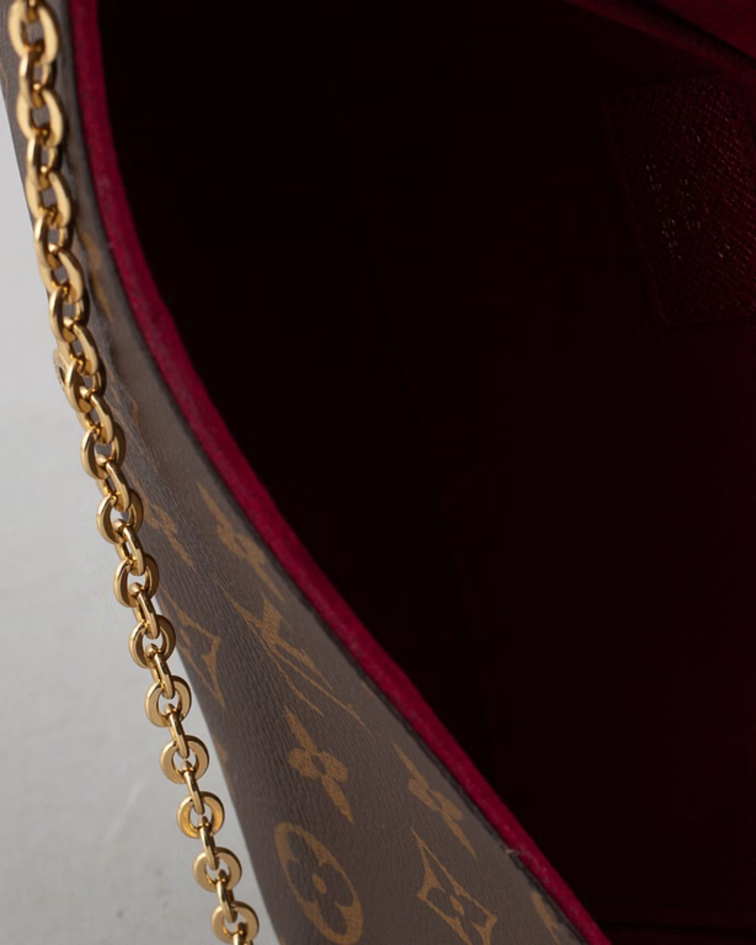 Louis Vuitton Borsa Pochette Félicie Tela Monogram come nuova certificata - Aurea Luxury Lab